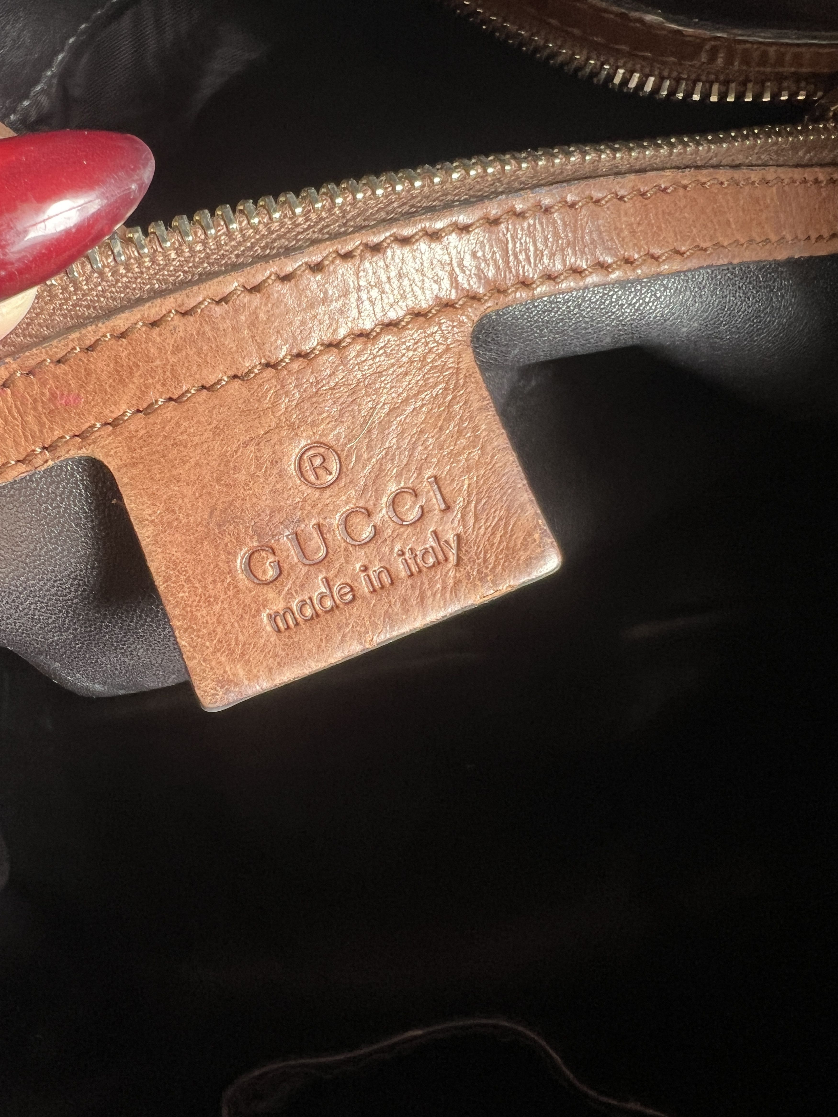 Gucci Rare Gucci Brown Python Leather Large Tote Bag Size ONE SIZE - 19 Thumbnail