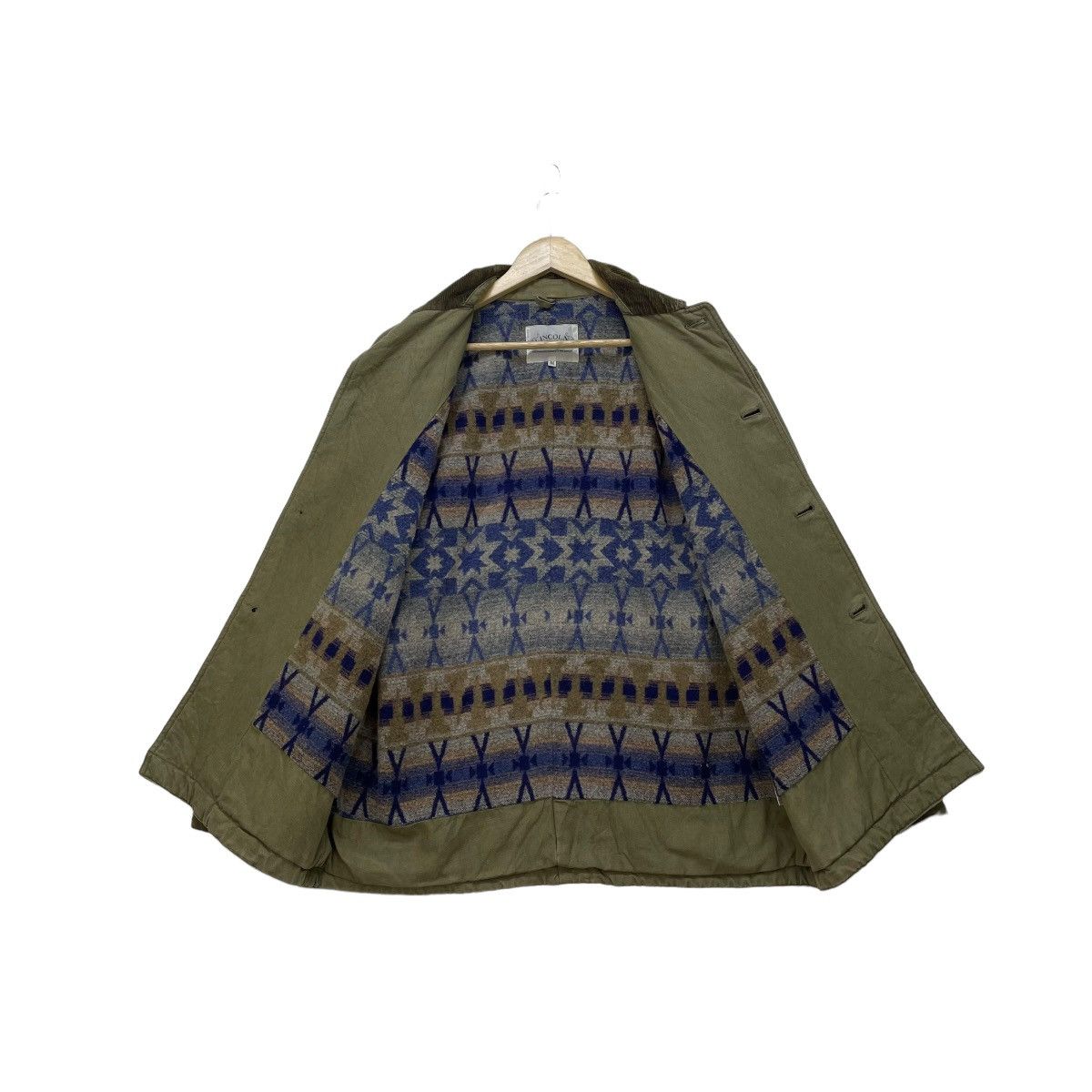 Hunter × Vintage 💥Vintage Lincoln Workwer Chore Printed Lining Warm Jacket Size US M / EU 48-50 / 2 - 5 Thumbnail