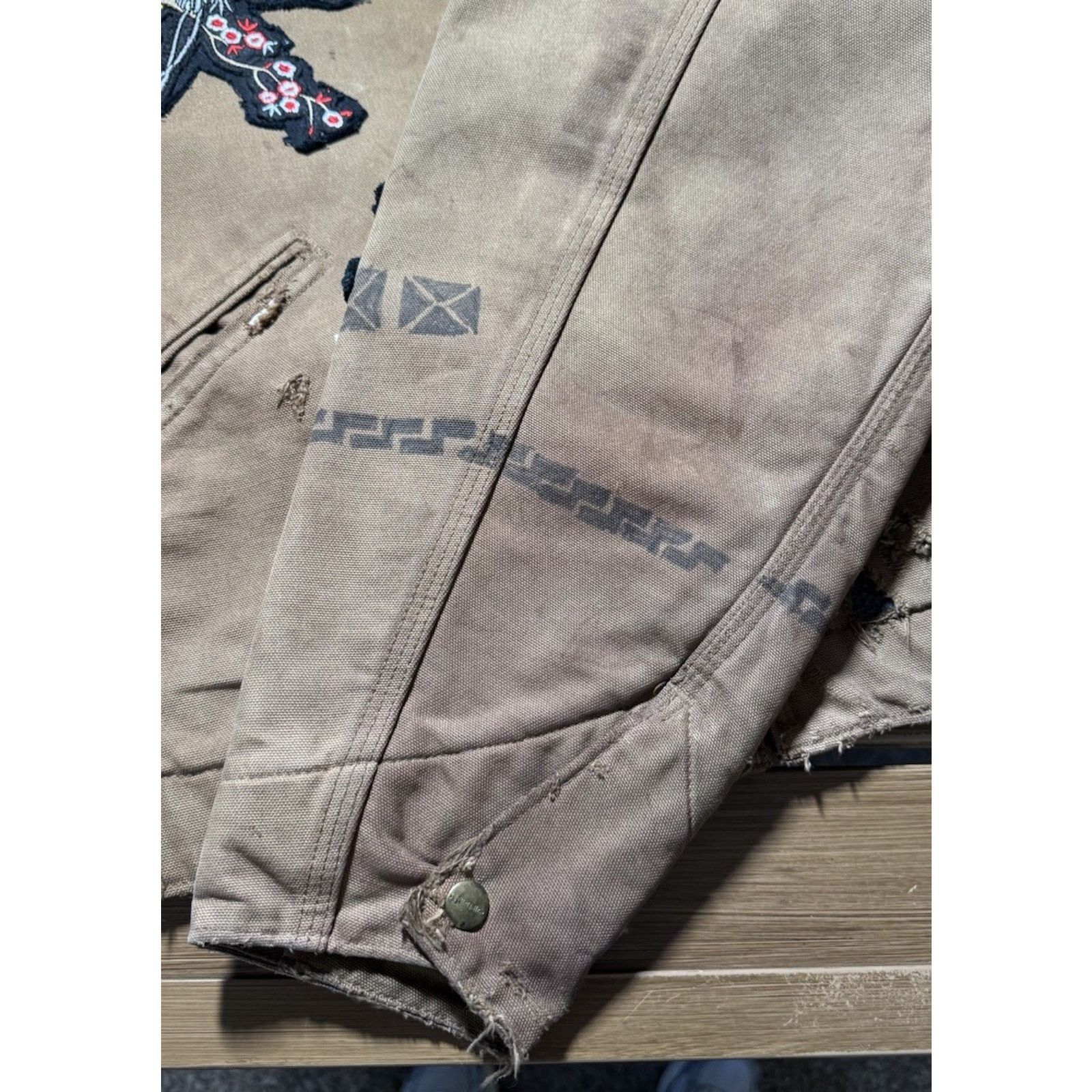 Carhartt Vintage Carhartt Detroit Jacket Mens Large Workwear Size US L / EU 52-54 / 3 - 12 Thumbnail