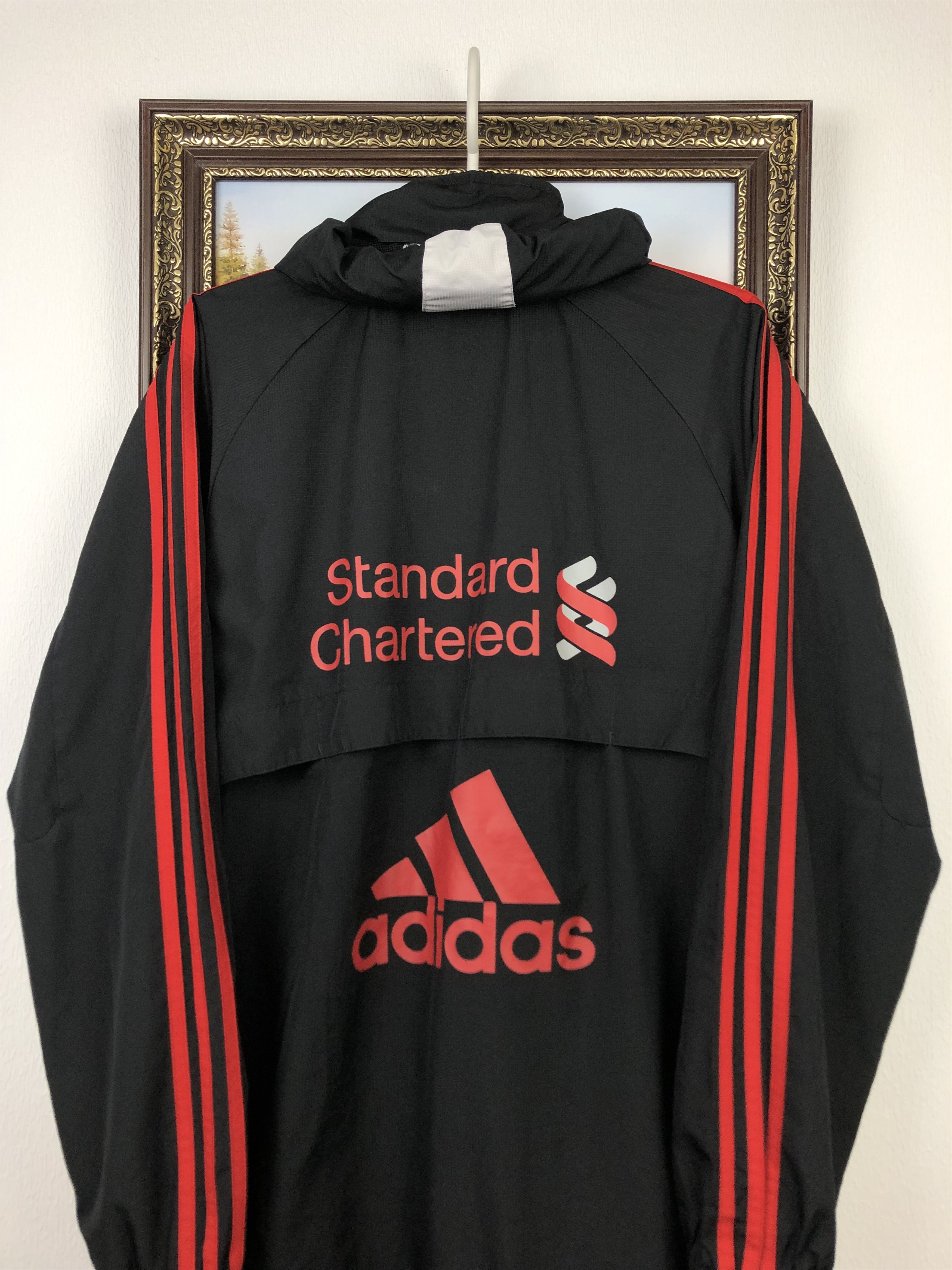 Adidas Vintage Liverpool Football Jacket Track Soccer Windbreaker Size US M / EU 48-50 / 2 - 11 Thumbnail