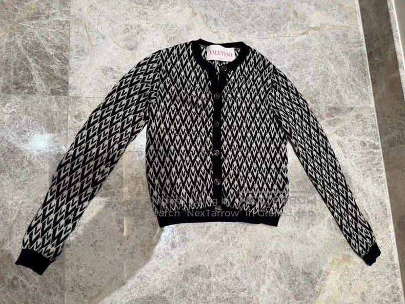 Valentino Valentino Knit jacket top Size S / US 4 / IT 40 - 1 Thumbnail
