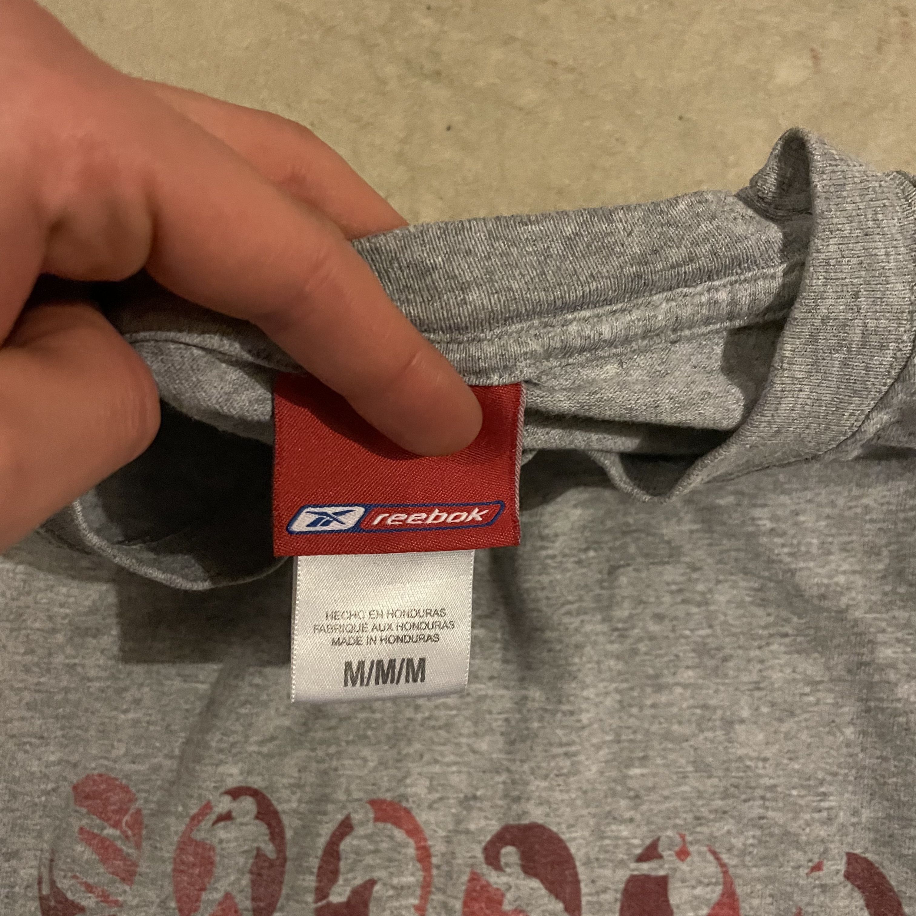Reebok × Vintage *VINTAGE* Y2K Reebok Boxy Fit Sports Graphic Tee Size US M / EU 48-50 / 2 - 3 Thumbnail