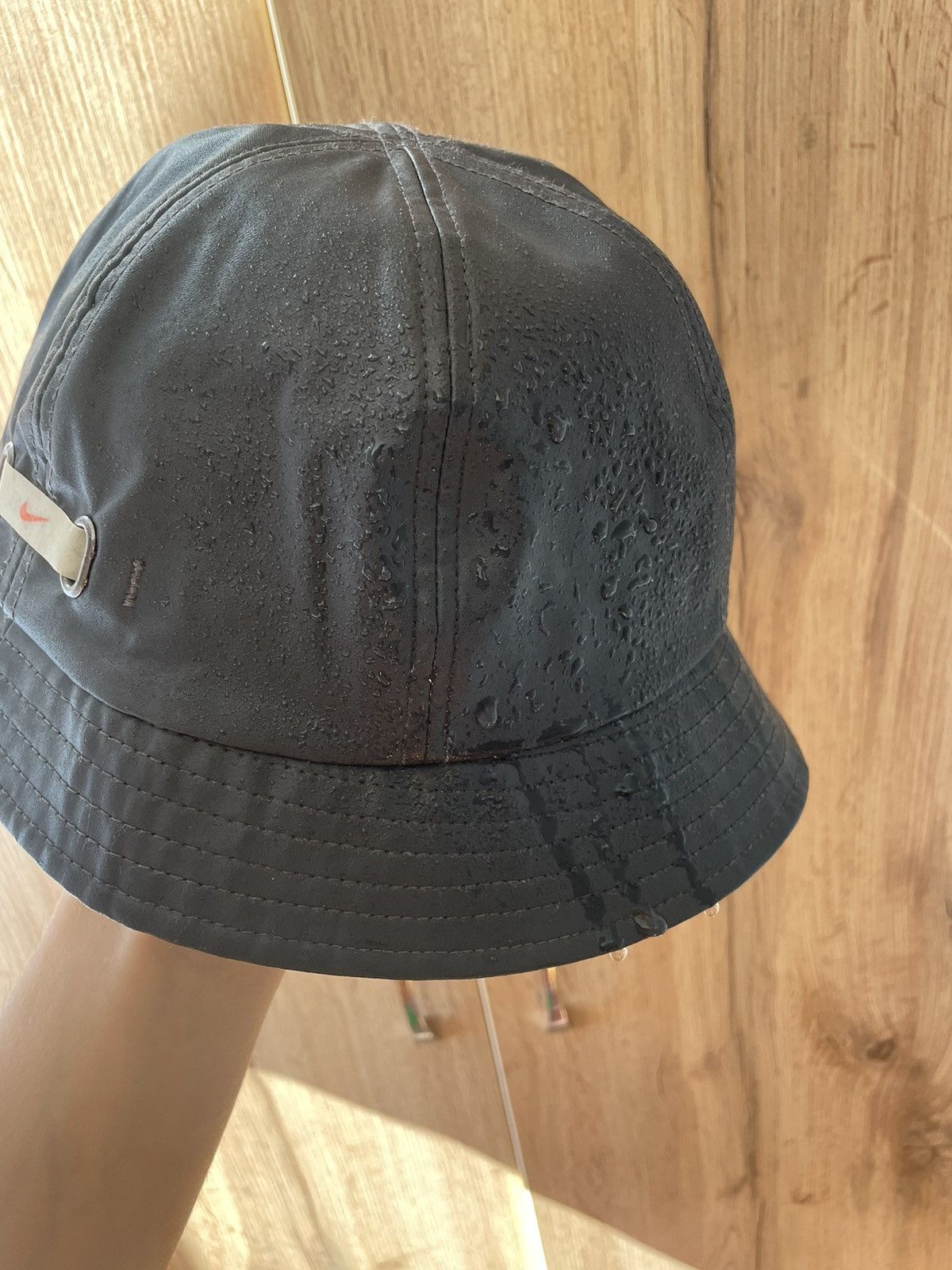 Nike Vintage Nike Polyurethane Panama Bucket Hat RARE Size ONE SIZE - 7 Thumbnail