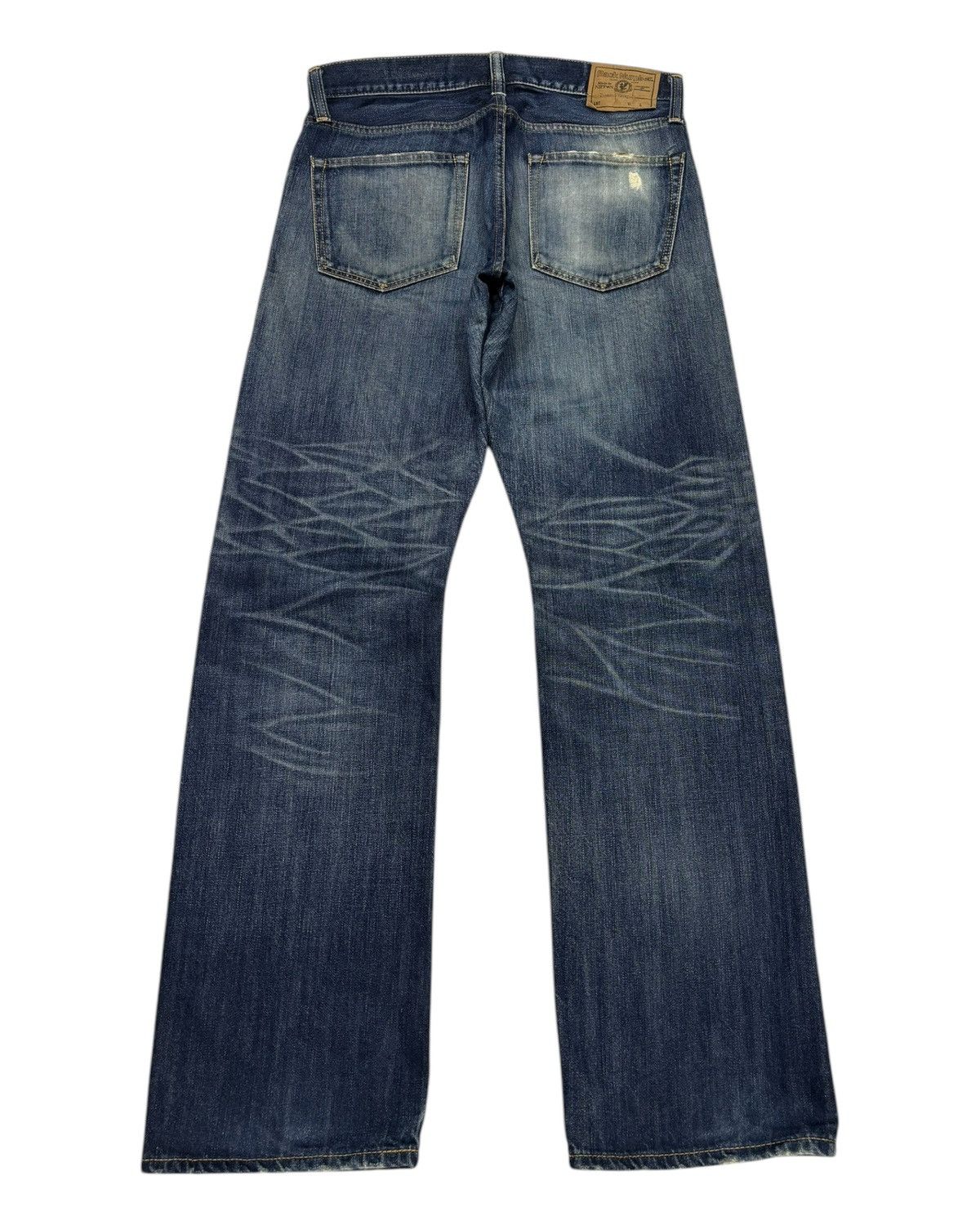 Hysteric Glamour Vintage Japan Blue Jeans Nippon Back Number Denim Size US 33 - 2 Thumbnail