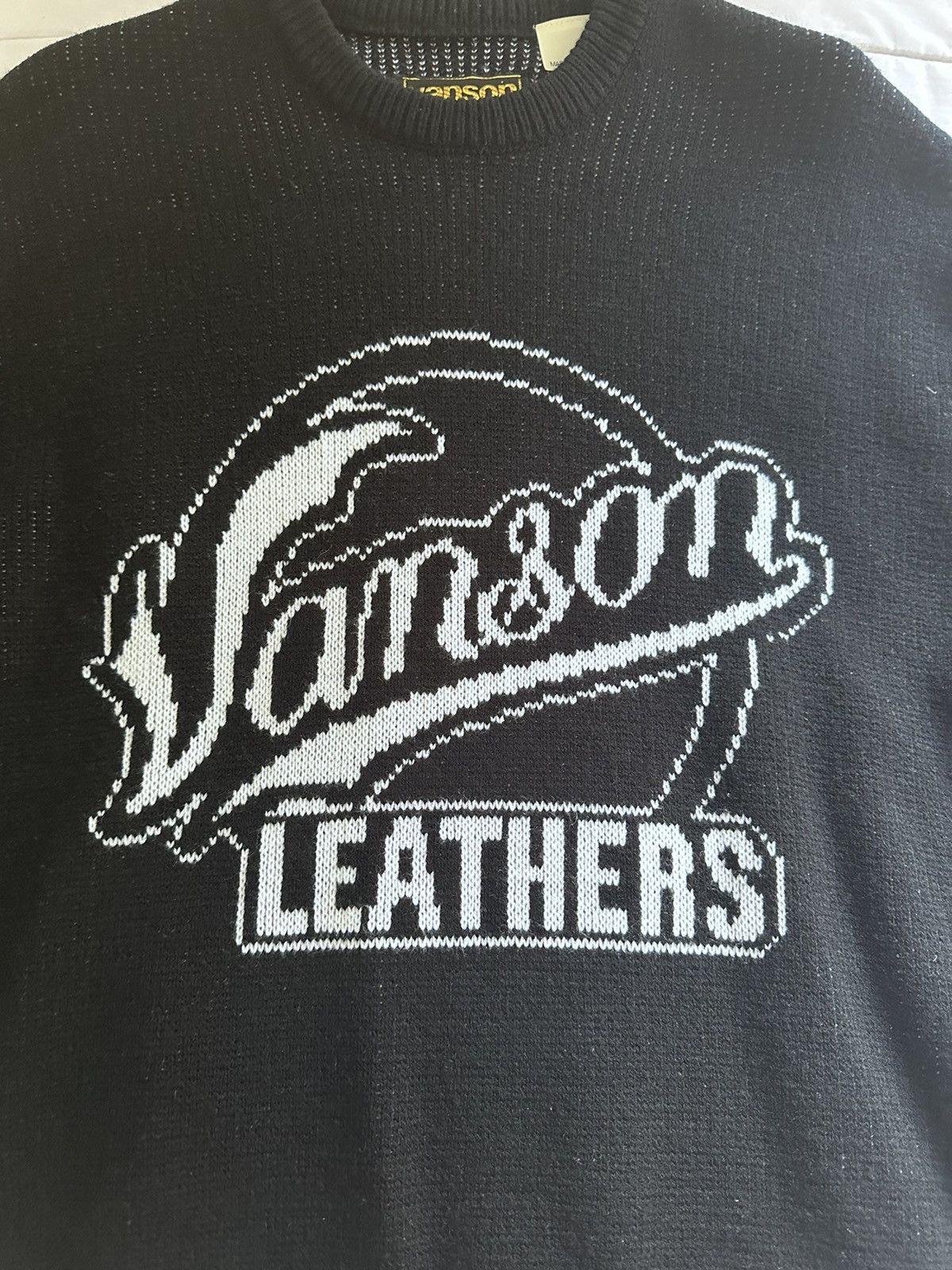 トップス supreme 22SS Vanson Leathers Sweater Supreme Vanson Leathers Sweater (SS22) - $198