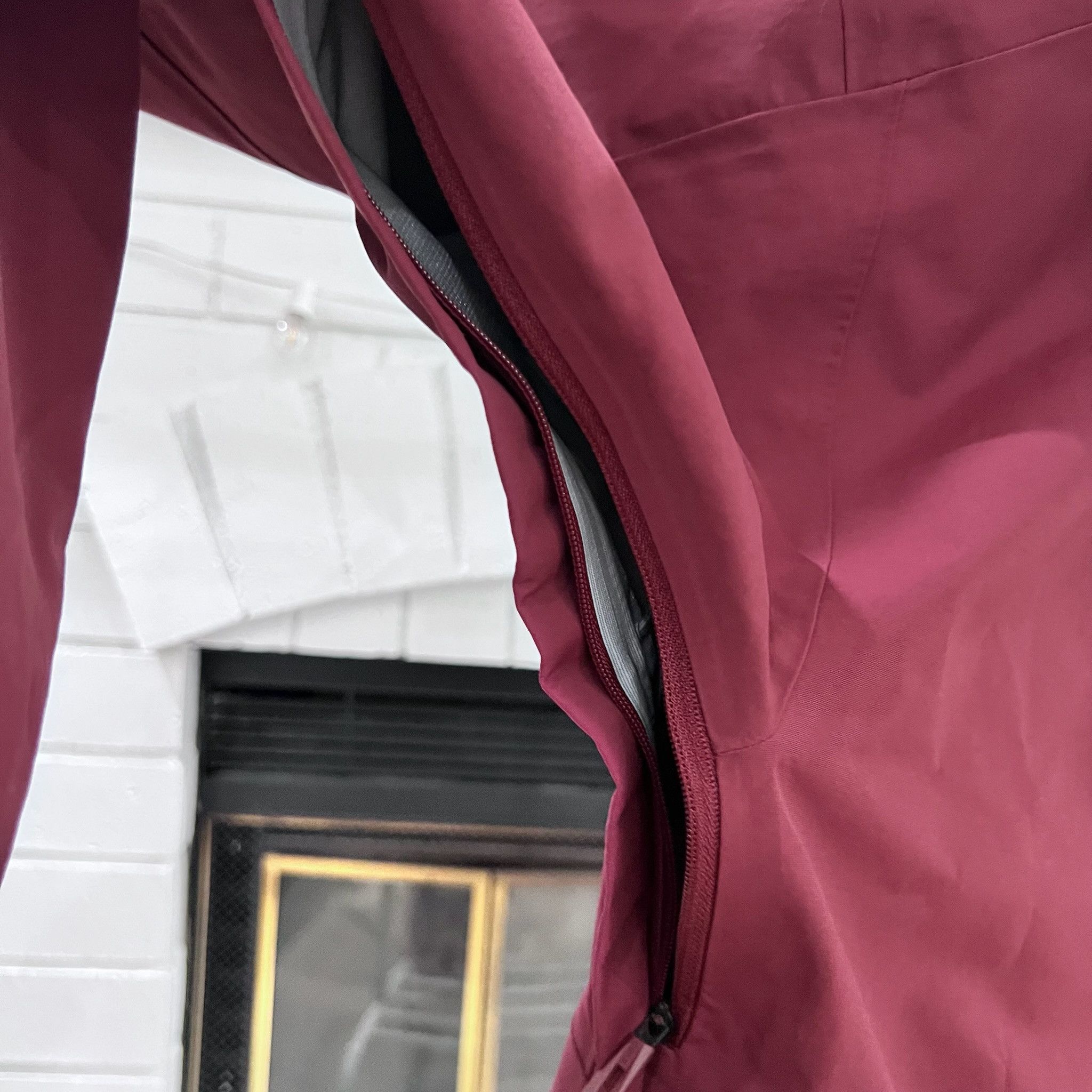 Adidas Adidas Terrex Techrock 3L Nylon RAIN.RDY Jacket - Burgundy Size US S / EU 44-46 / 1 - 4 Thumbnail