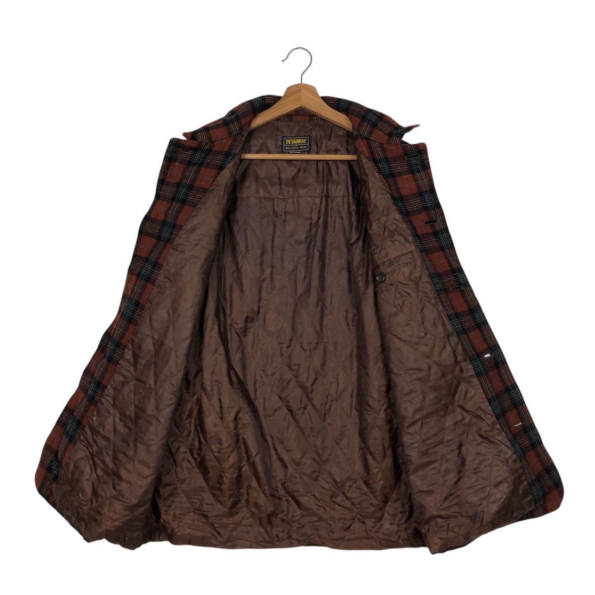 Japanese Brand 📌Vintage Wool Jacket Tartan Design Devanray Issey Miyake Size US M / EU 48-50 / 2 - 14 Thumbnail