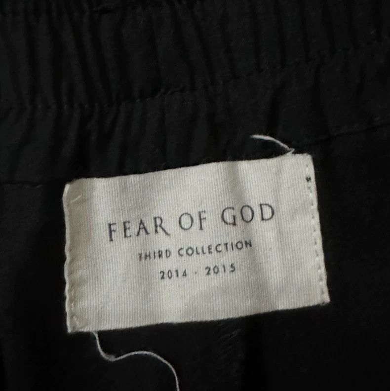 Fear of God Fear of God Black cloth pants Size US 32 / EU 48 - 2 Thumbnail