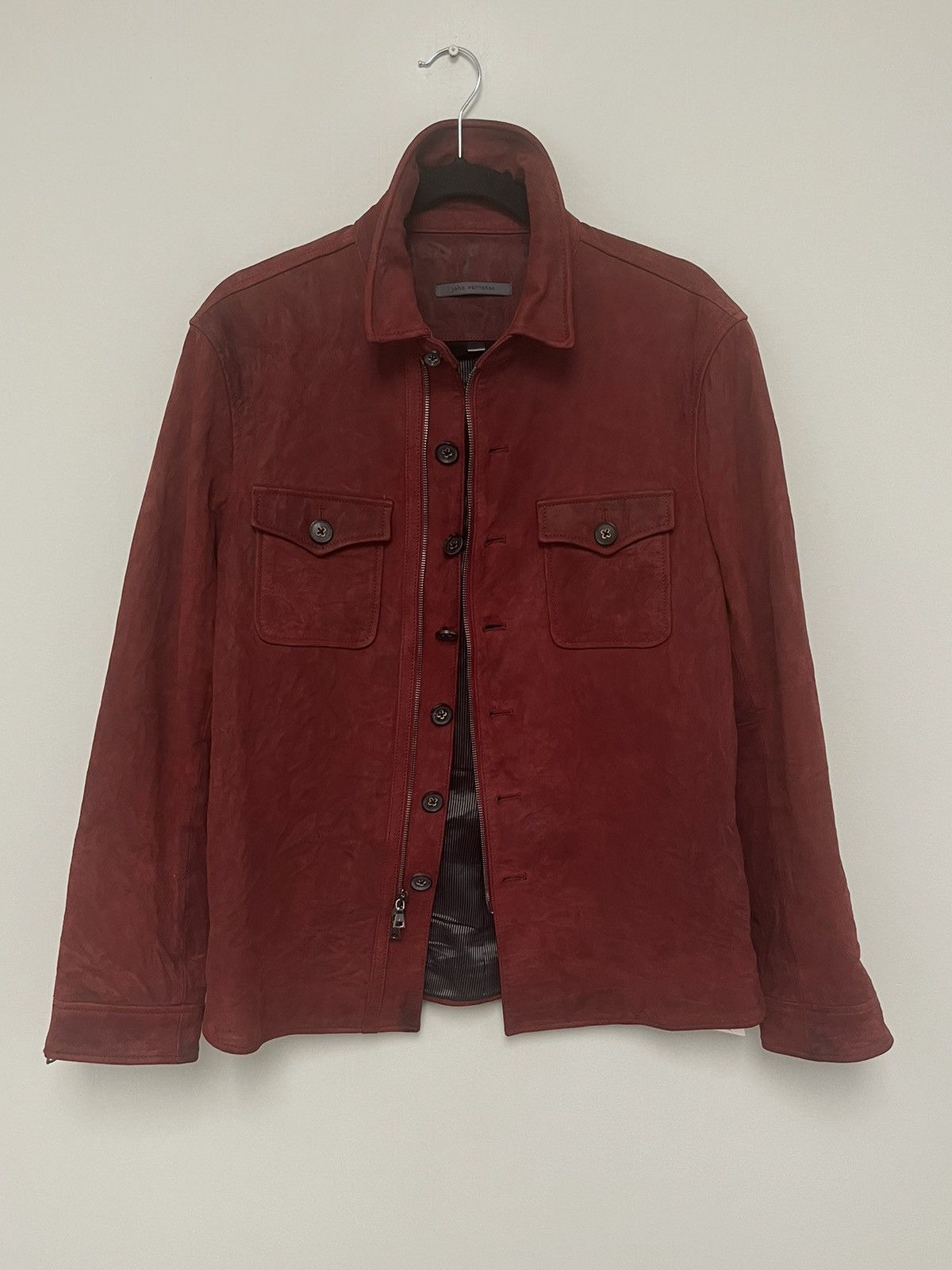 John Varvatos Burnished leather jacket. 38 Size US M / EU 48-50 / 2 - 4 Thumbnail