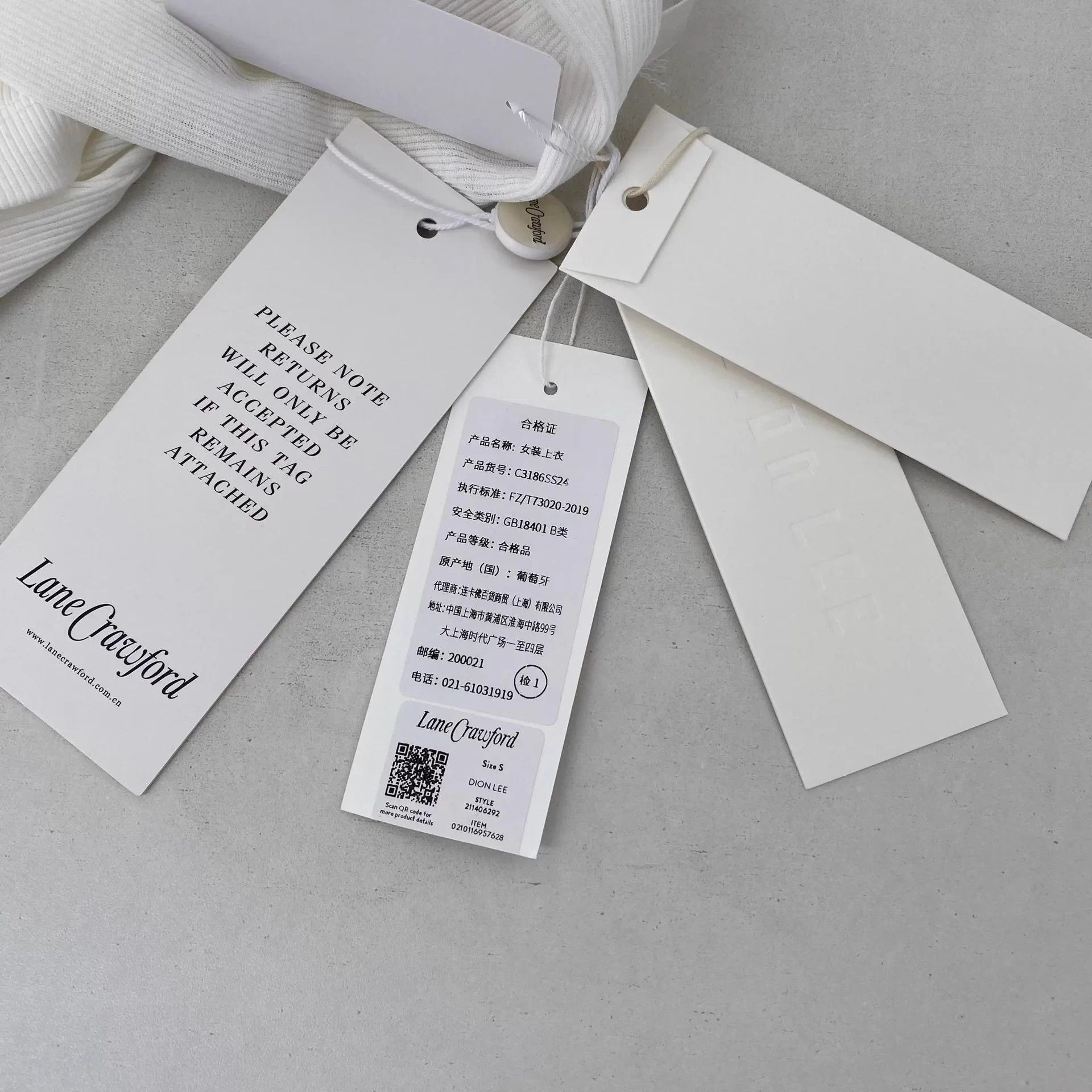 Dion Lee Dion Lee White Backless Top S New With Tags Size S / US 4 / IT 40 - 8 Thumbnail