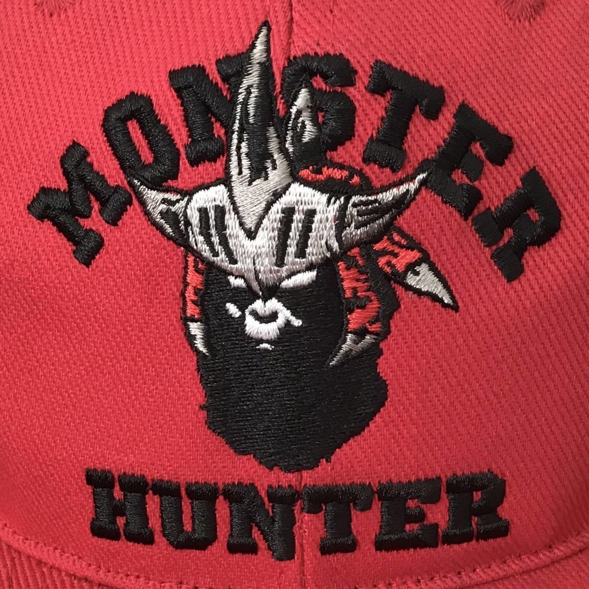 Bape BAPE × CAPCOM Monster Hunter APE HEAD Snapback Cap hat Size ONE SIZE - 2 Thumbnail