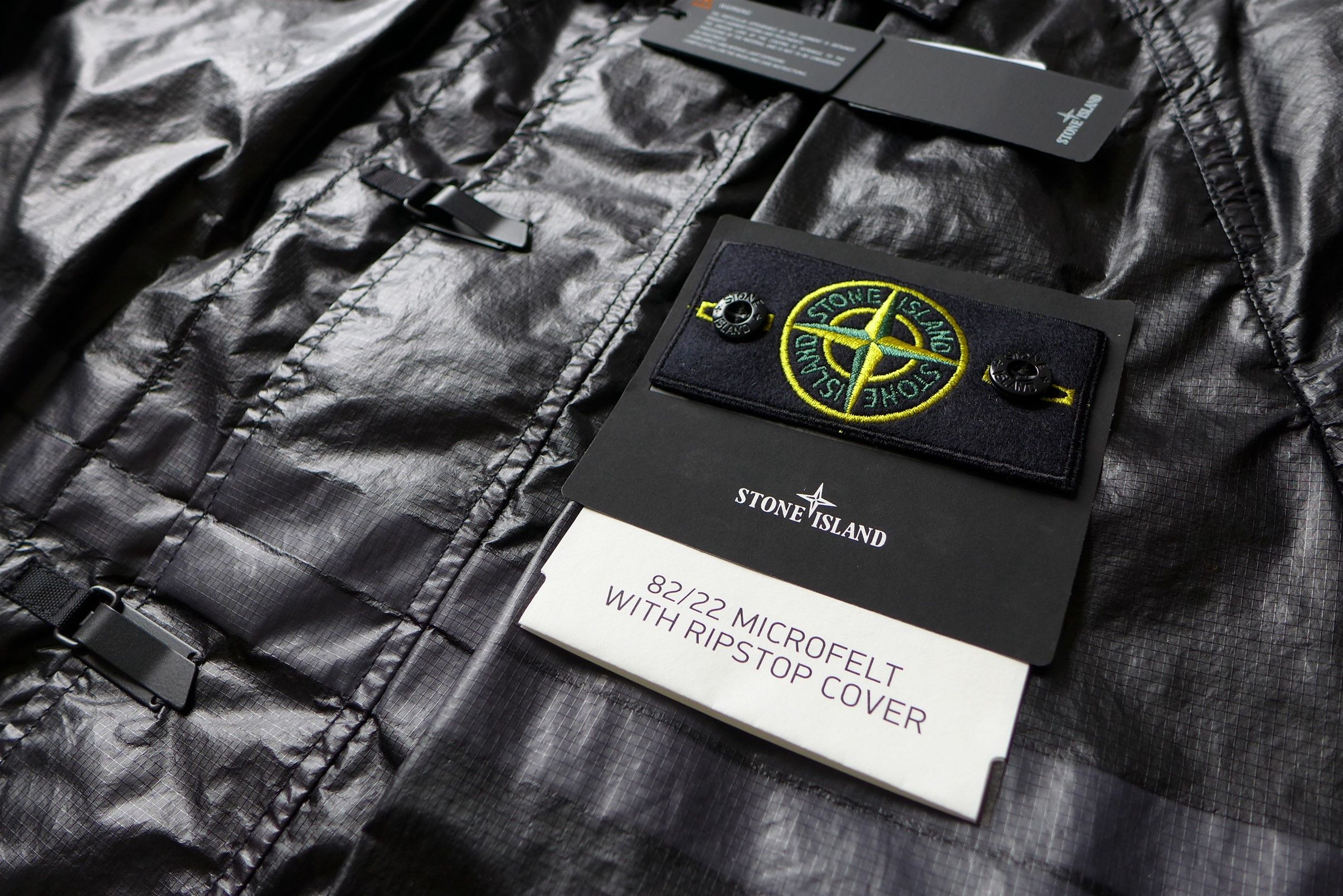 Stone Island Stone Island 40th Anniversary 82/22 Jacket - Black Size US S / EU 44-46 / 1 - 9 Thumbnail
