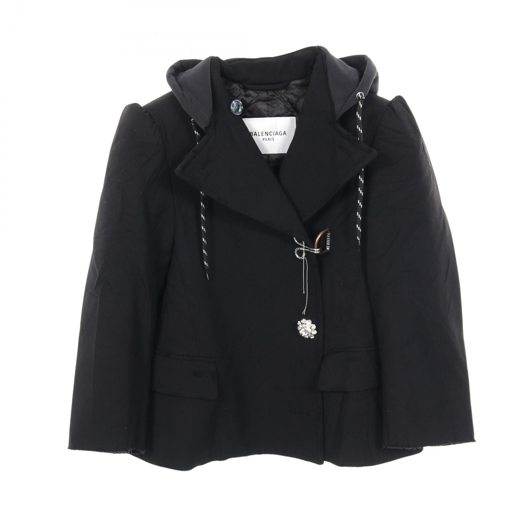 Balenciaga Balenciaga Balenciaga Nylon Tailored Jacket Textile Outerwear DUTY FREE for USA Size ONE SIZE - 1 Thumbnail
