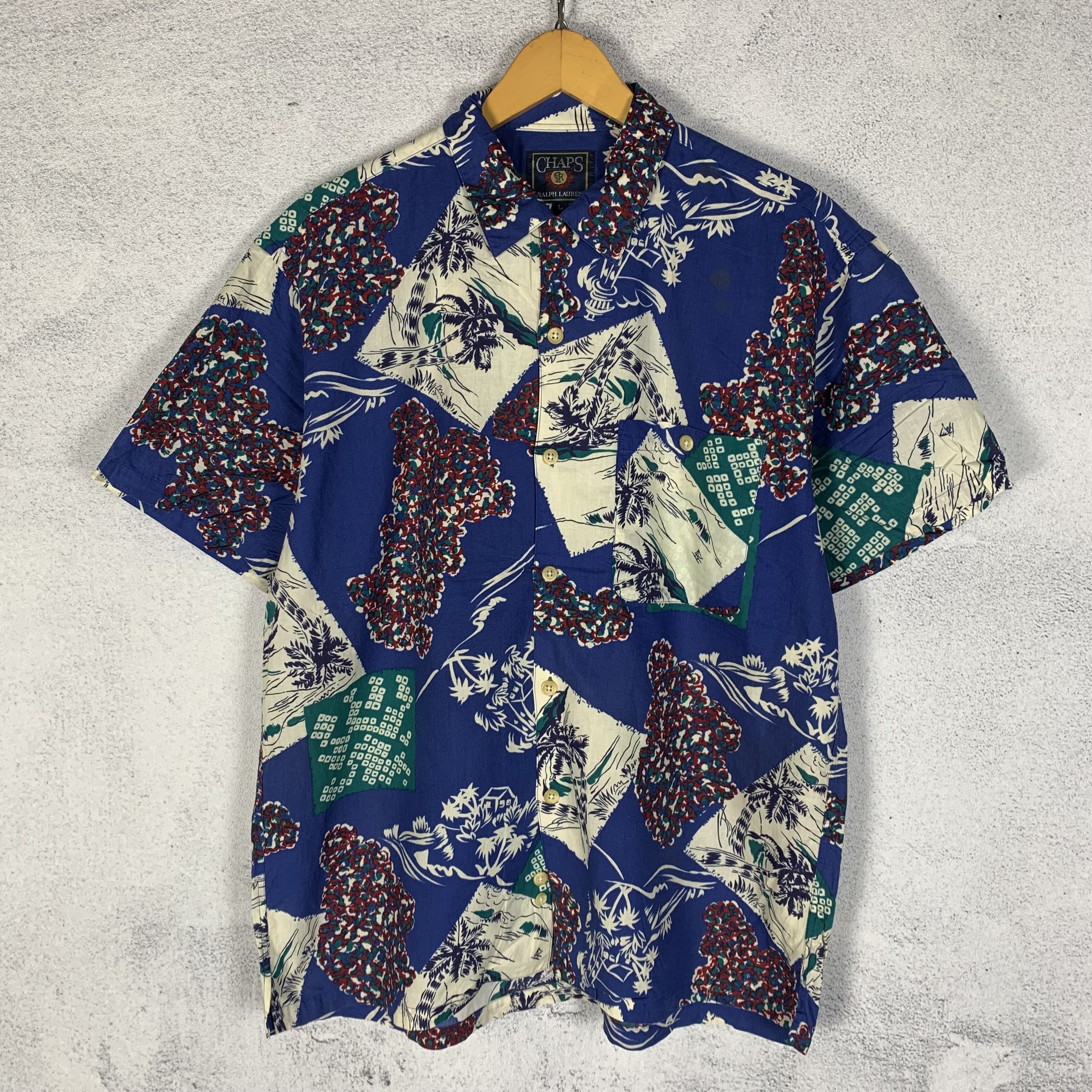 Chaps Ralph Lauren Vintage Chaps Ralph Lauren Button Up Shirt Size US L / EU 52-54 / 3 - 1 Thumbnail