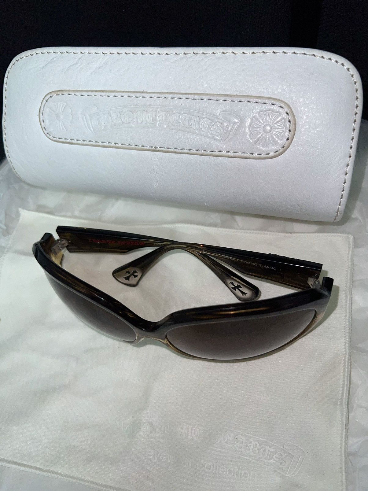 Chrome Hearts Chrome Hearts SWEET YOUNG THANG I sunglasses Size ONE SIZE - 16 Thumbnail
