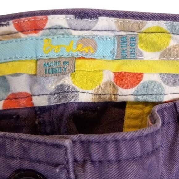 Boden Boden Size US 6 Chino Shorts Womens Purple Denim Mid-Rise Po Size 28" / US 6 / IT 42 - 2 Thumbnail