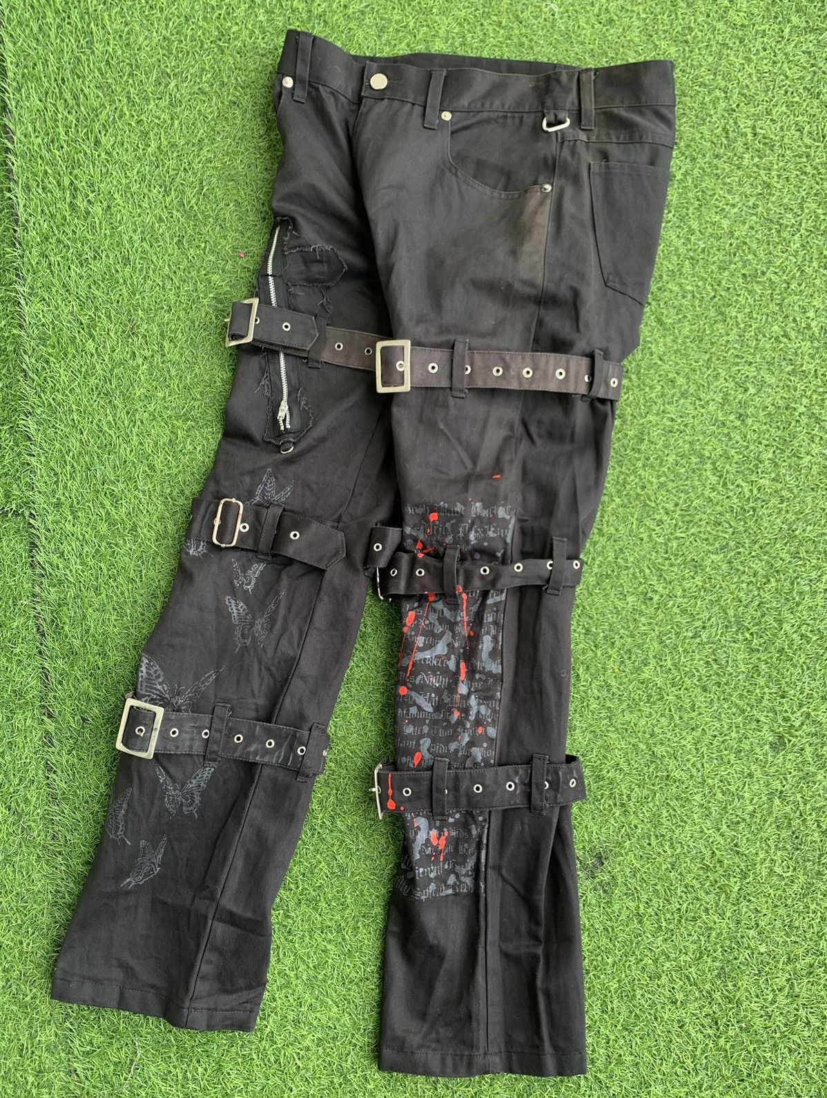 Japanese Brand 🔥⚡️Japanese Brand Bondage Punk Style Size US 30 / EU 46 - 7 Thumbnail