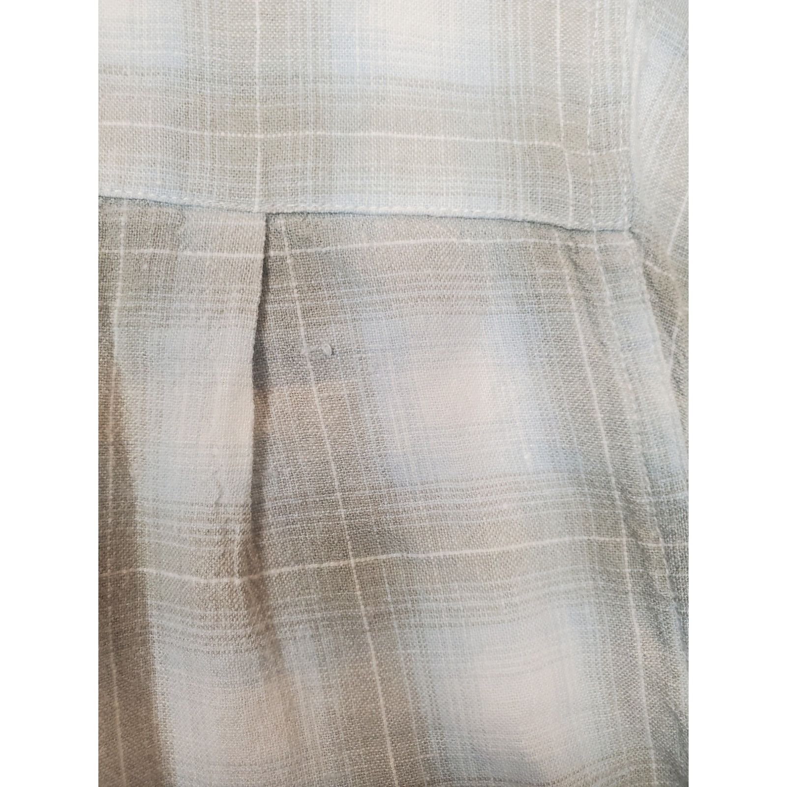 Other Men's Marc Edwards Green And White Linen Button Up Shirt XL Size US XL / EU 56 / 4 - 6 Thumbnail