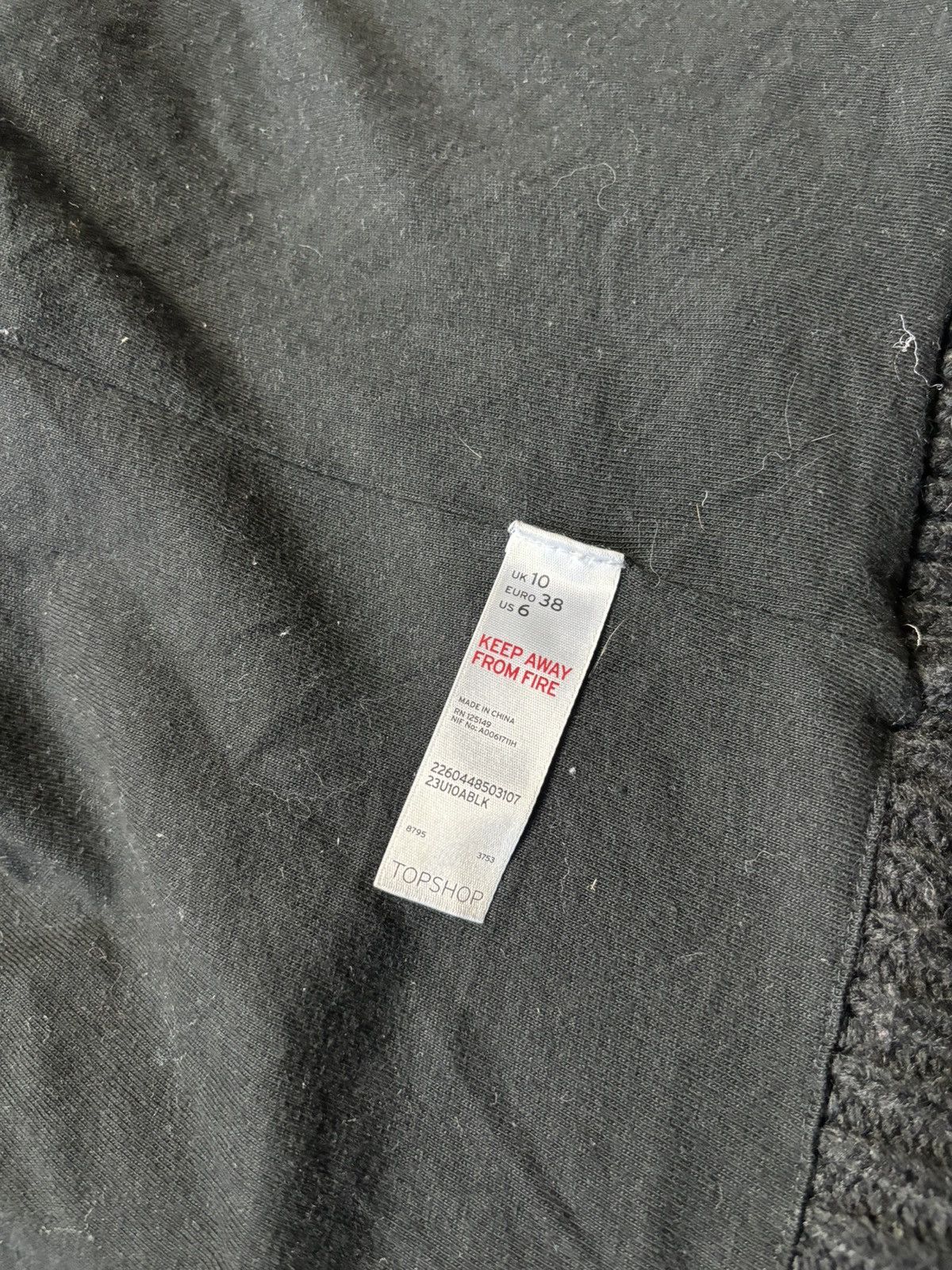Japanese Brand × Topshop × Vintage vintage inspired TopShop y2k faux fur ribbed jacket Size XS / US 0-2 / IT 36-38 - 3 Thumbnail