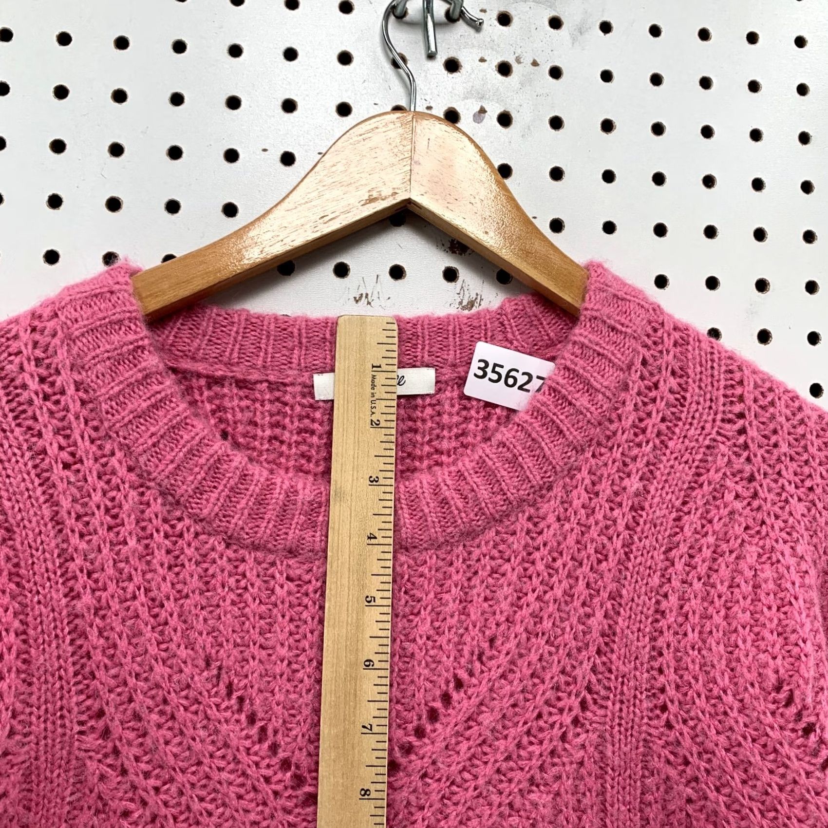 Madewell Madewell Alpaca Blend Knit Sweater Womens XXS Piknk Loose Knit Size XXS / US 00 / IT 34 - 6 Thumbnail