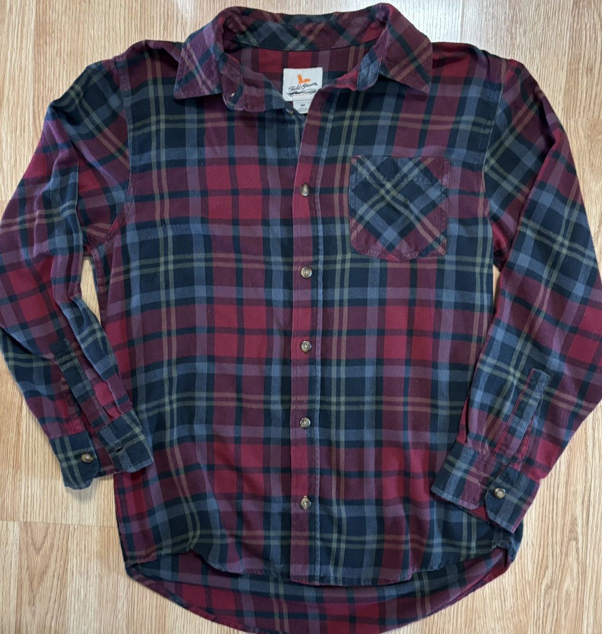 Field & Stream Upcycled Johnny Cash Flannel Long Sleeve Button Mens Medium Size US M / EU 48-50 / 2 - 8 Thumbnail
