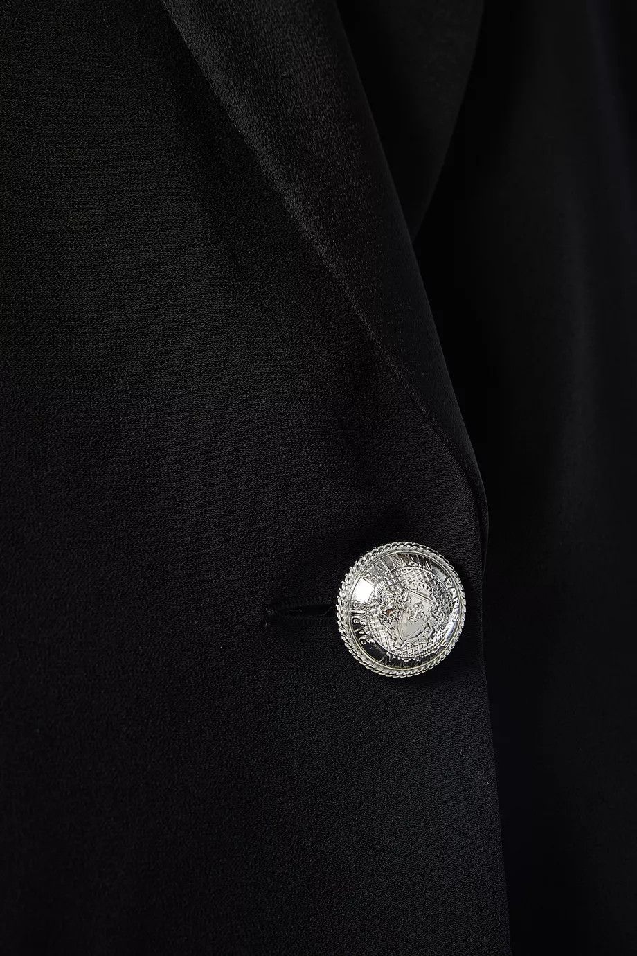 Balmain o1y0525 Blazer in Black Size S / US 4 / IT 40 - 2 Thumbnail