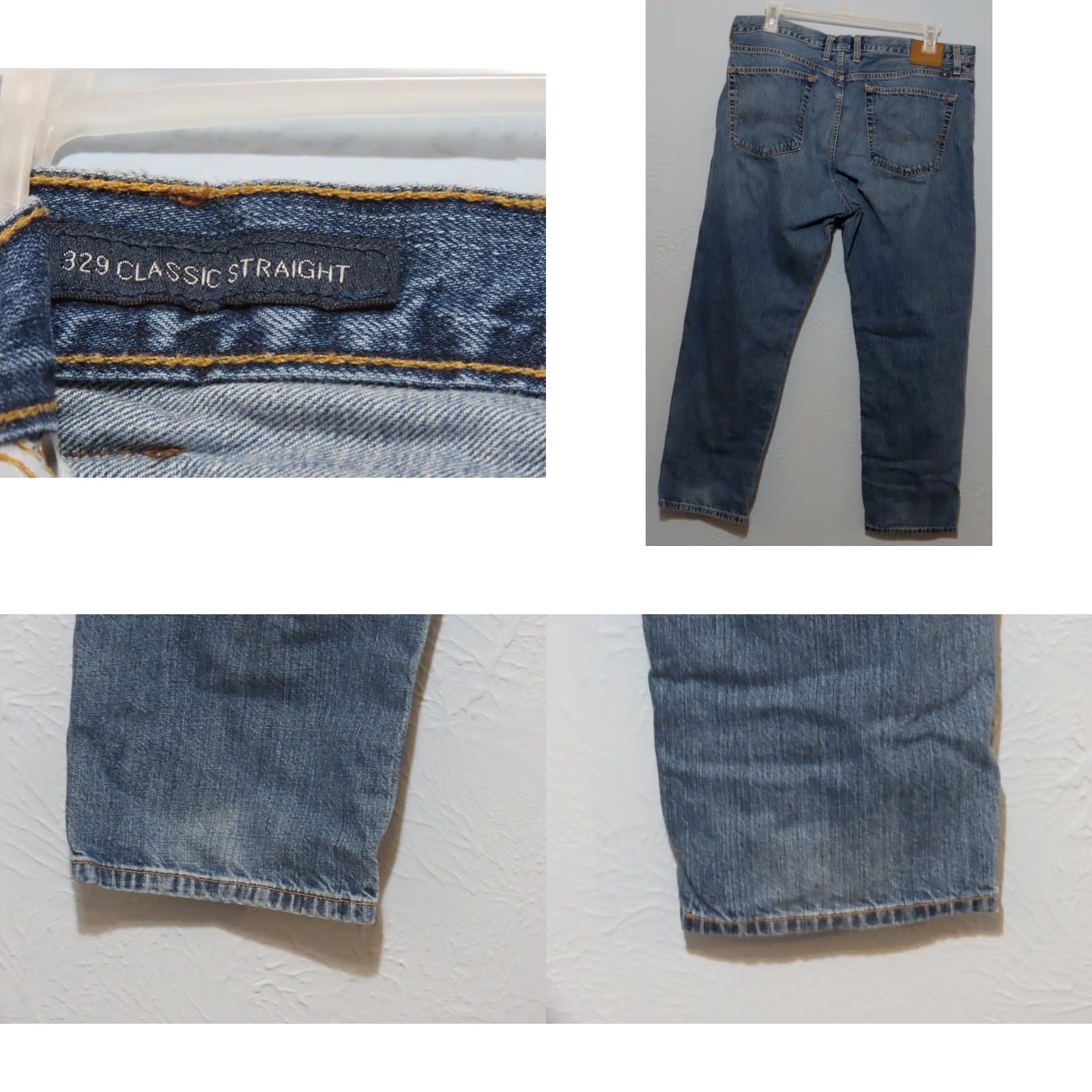 Lucky Brand Lucky Brand Jeans Men's 329 Classic Straight Medium Wash 38x30 Jeans Regular Blue 38x30 Mens Straight Denim Denim Blue 329 руб Size US 38 / EU 54 - 8 Thumbnail