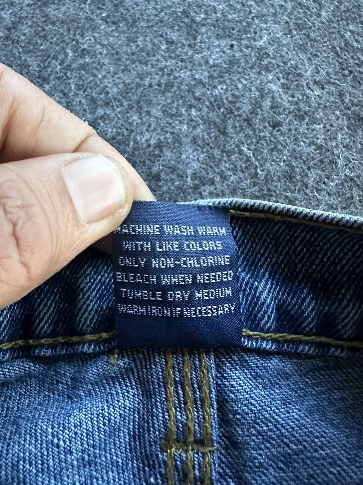 Dogtown × JNCO × Vintage Vintage Baggy RK Brand Work Wear Carpenter Denim D482 Size US 32 / EU 48 - 9 Thumbnail