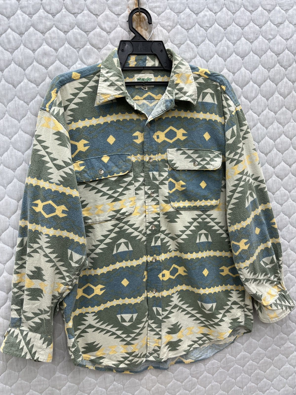 Vintage × Wrangler 🔥🔥🔥STEALS VTG WRANGLER NATIVE SHIRTS Size US M / EU 48-50 / 2 - 3 Thumbnail