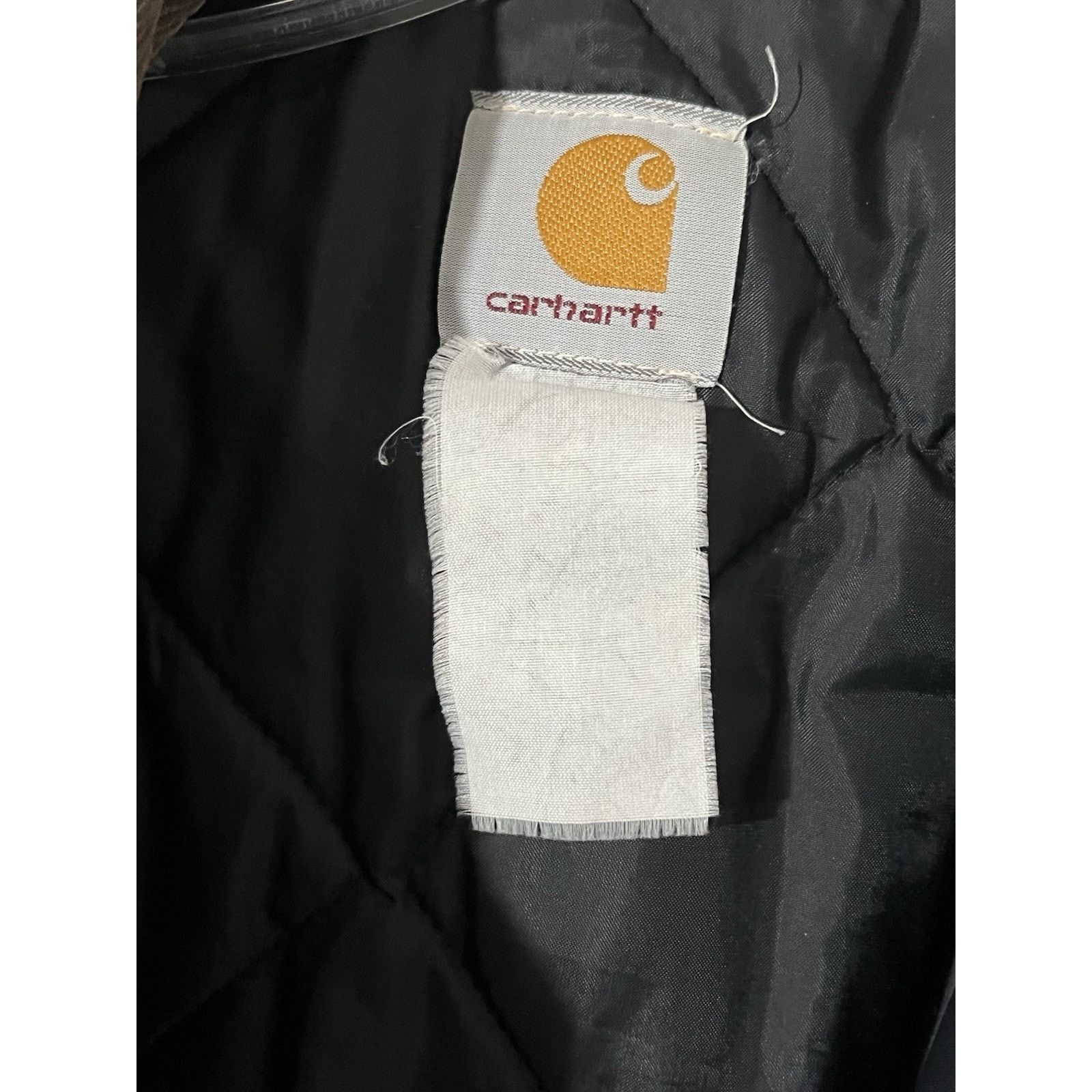 Carhartt Carhartt Chore Jacket Quilted Corduroy Collar Black Sz XL Size US XL / EU 56 / 4 - 3 Thumbnail