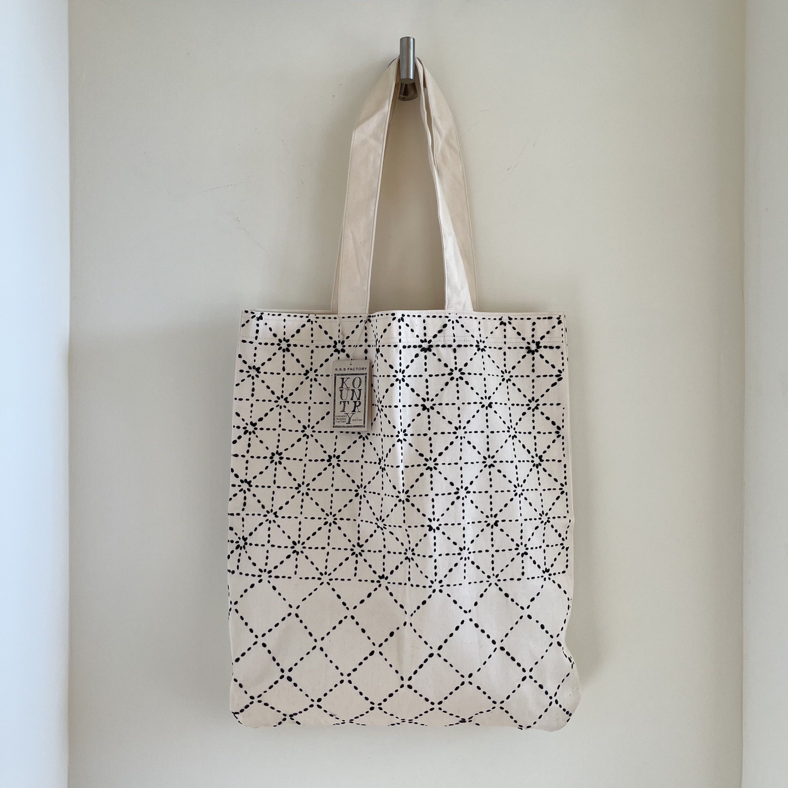 Kapital × Kapital Kountry Kapital Kountry Sashiko Print Tote Size ONE SIZE - 1 Thumbnail