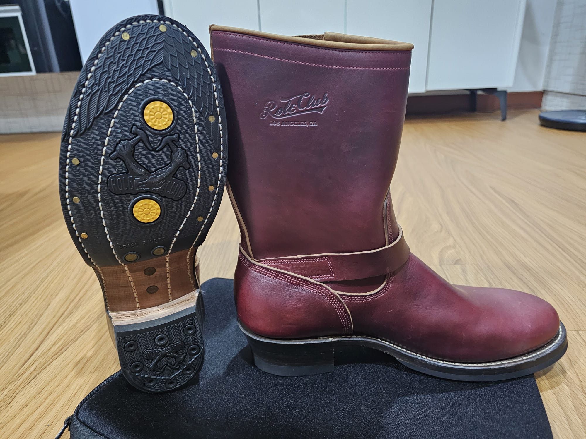 Other Role Club CXL Horsehide Engineer Boot Size US 11 / EU 44 - 1 Thumbnail