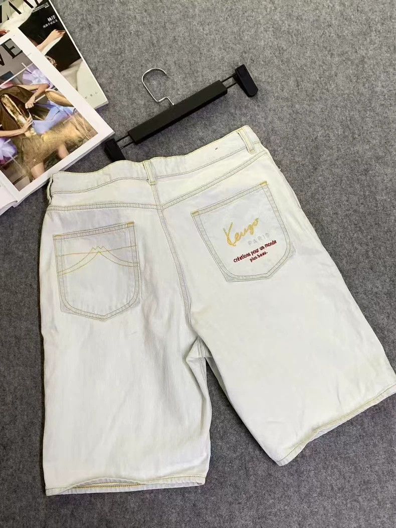 Kenzo KENZO Letter embroidered shorts Size US 30 / EU 46 - 4 Thumbnail