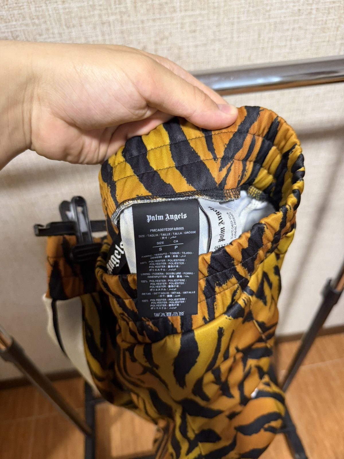 Palm Angels PALM ANGELS CAMO TIGER TRACK PANTS Size US 30 / EU 46 - 4 Thumbnail