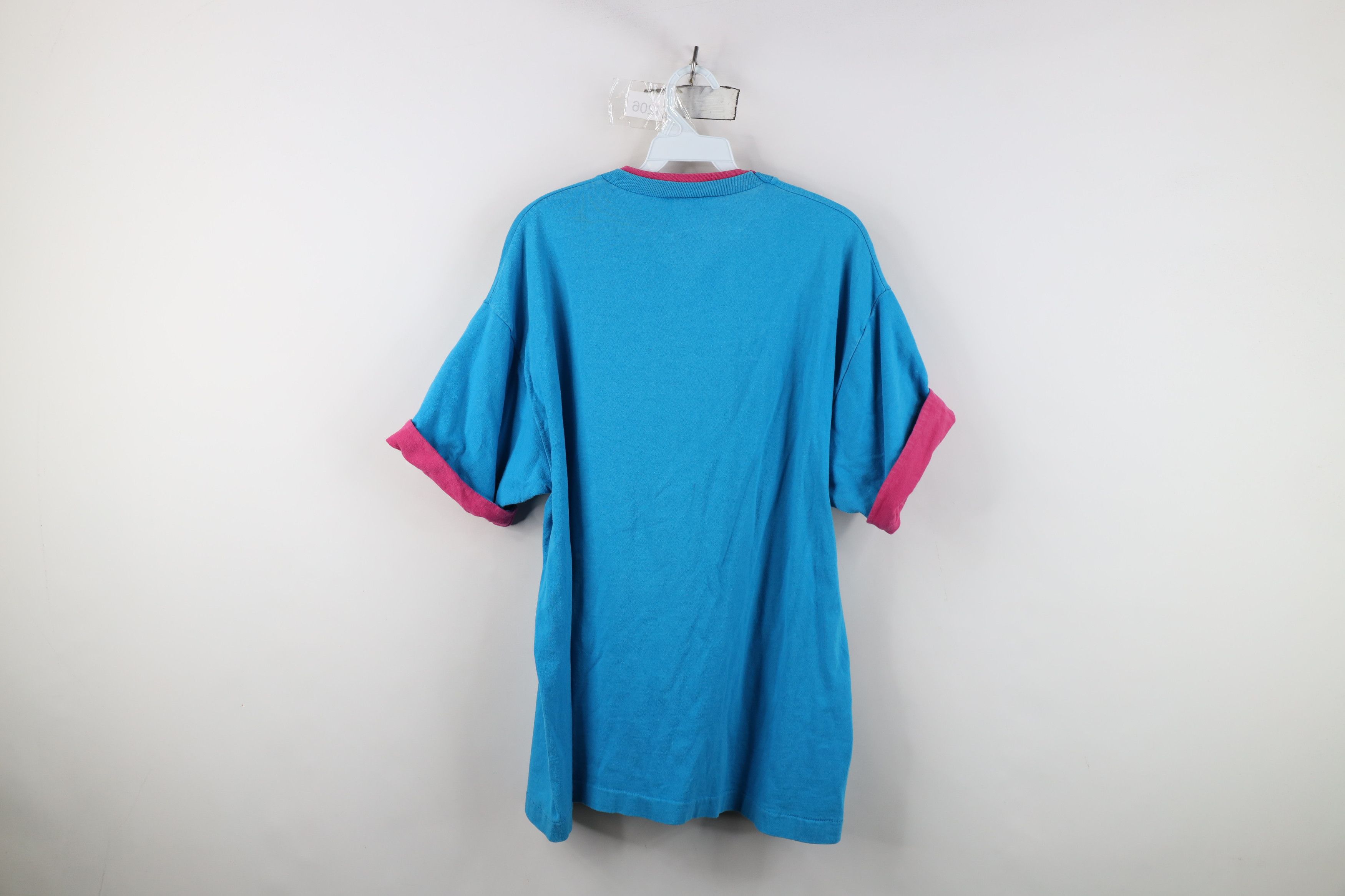 Vintage Vintage 90s Streetwear New Orleans Layered T-Shirt Blue USA Size XL / US 12-14 / IT 48-50 - 12 Thumbnail