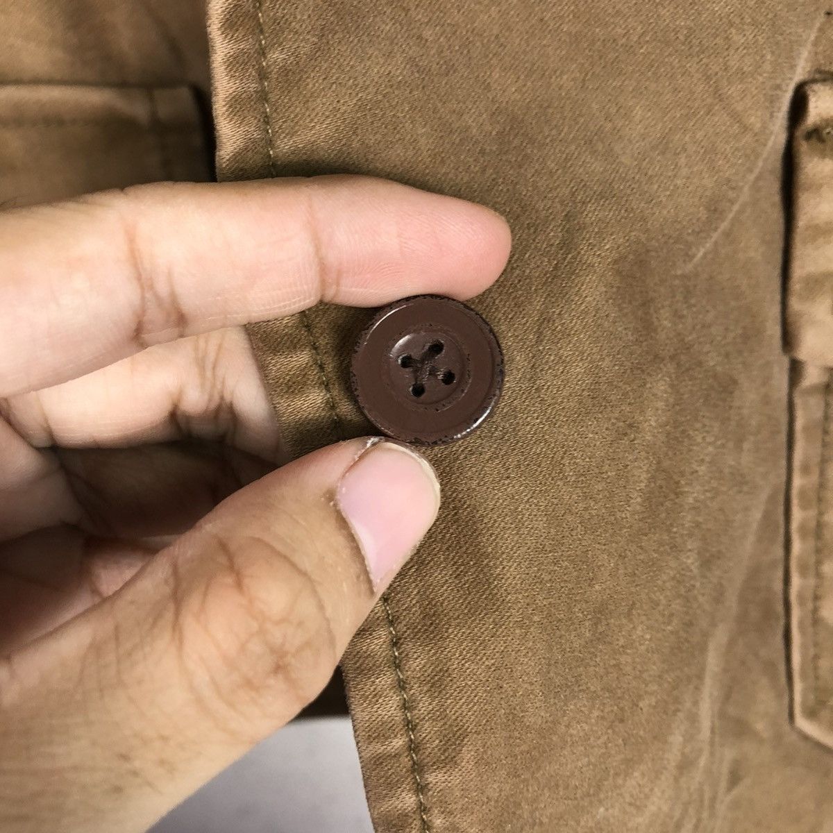 Polo Ralph Lauren × Ralph Lauren × Vintage 🔥VINTAGE CROPPED CHORE BIKER JACKET RALPH LAUREN DUCK CANVAS Size M / US 6-8 / IT 42-44 - 17 Thumbnail