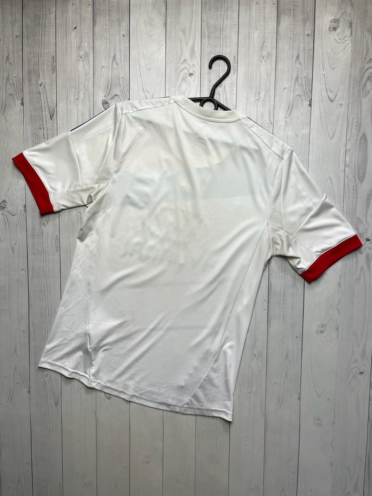 Adidas × Vintage Vintage Adidas Olympique Lyonnais soccer jersey size M Size US M / EU 48-50 / 2 - 7 Thumbnail