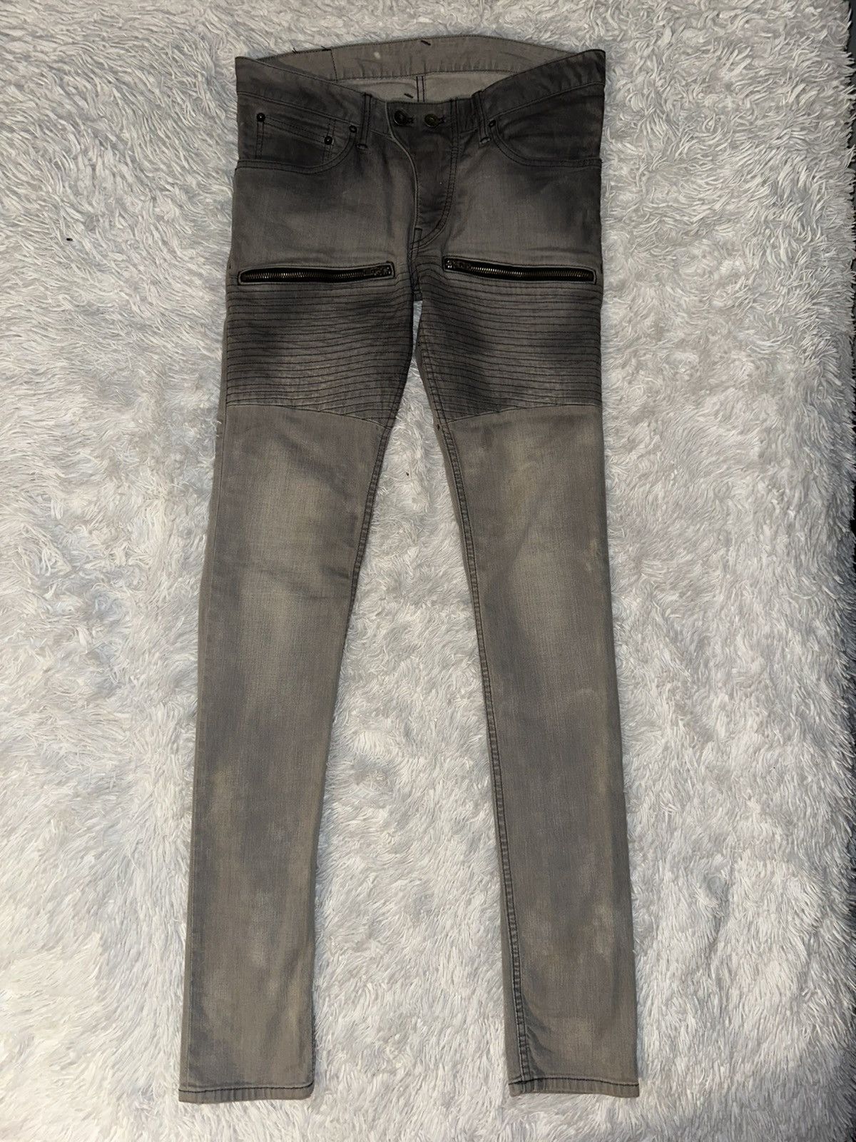 Le Grande Bleu (L.G.B.) le grande bleu l.g.b. moto/biker jeans Size US 28 / EU 44 - 1 Thumbnail