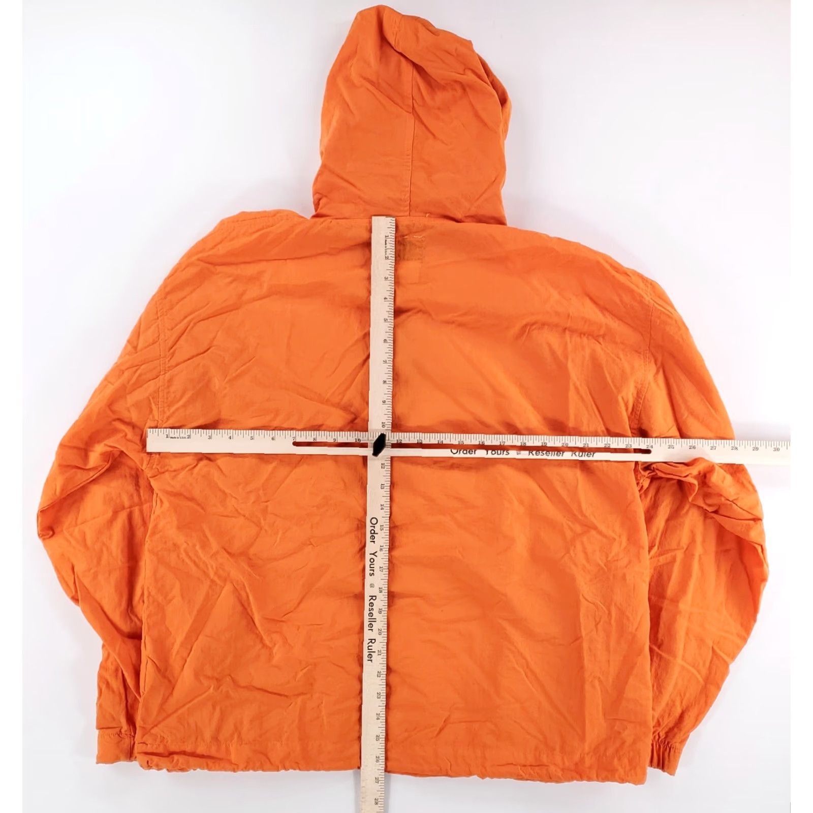 Gap Gap Anorak Windbreaker Jacket Hooded Orange L Mens Long Sleeve Pullover Nylon Orange Aloha Windbreaker Jacket Mens L Size US L / EU 52-54 / 3 - 5 Thumbnail
