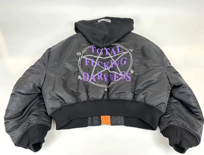 Vetements Vetements 17AW Archive Five Pointed Star Bomber Hooded Cot Size US S / EU 44-46 / 1 - 2 Thumbnail