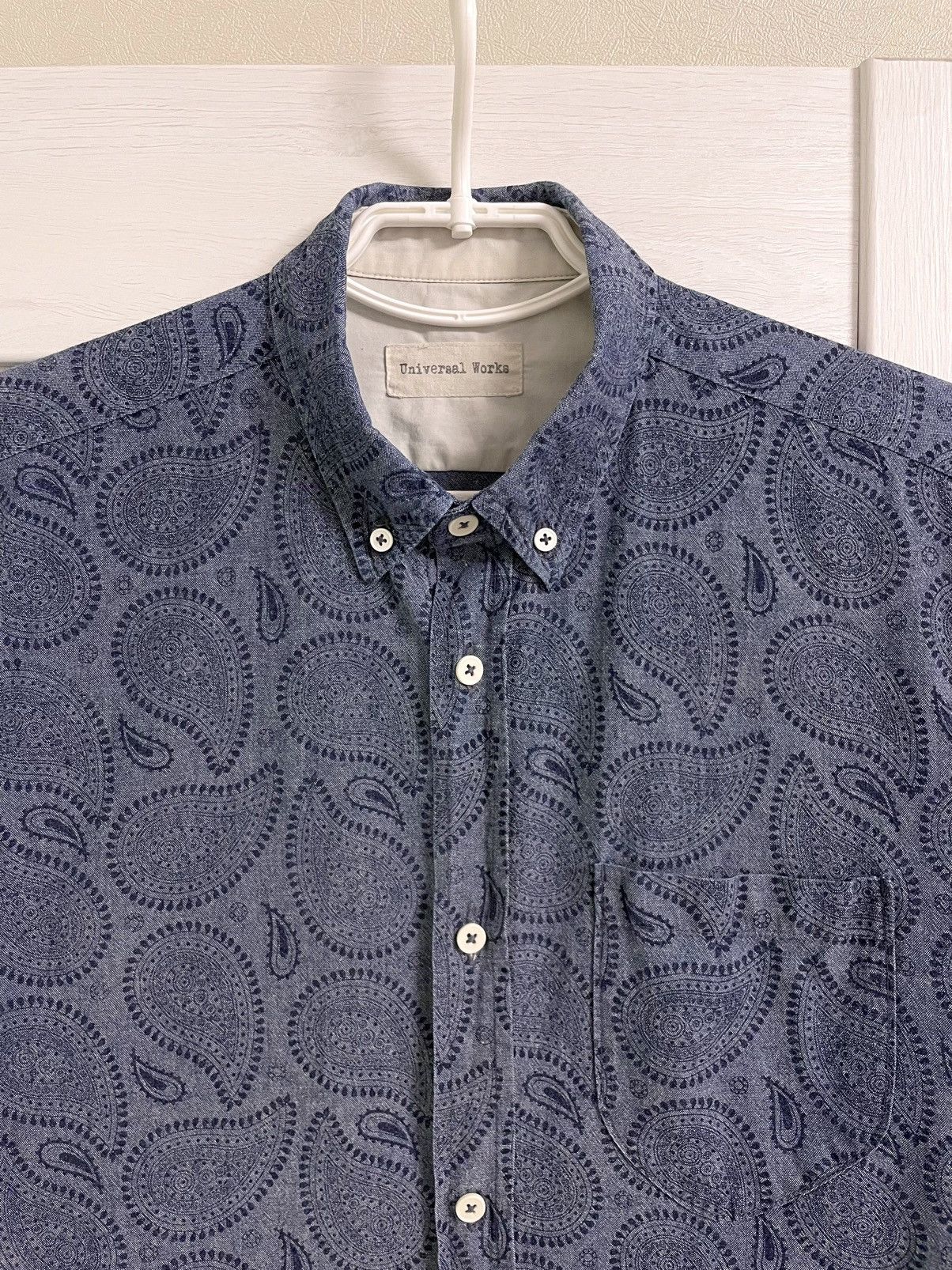 Universal Works Universal Works Paisley Short Sleeve Pocket Button Shirt Size US M / EU 48-50 / 2 - 3 Thumbnail