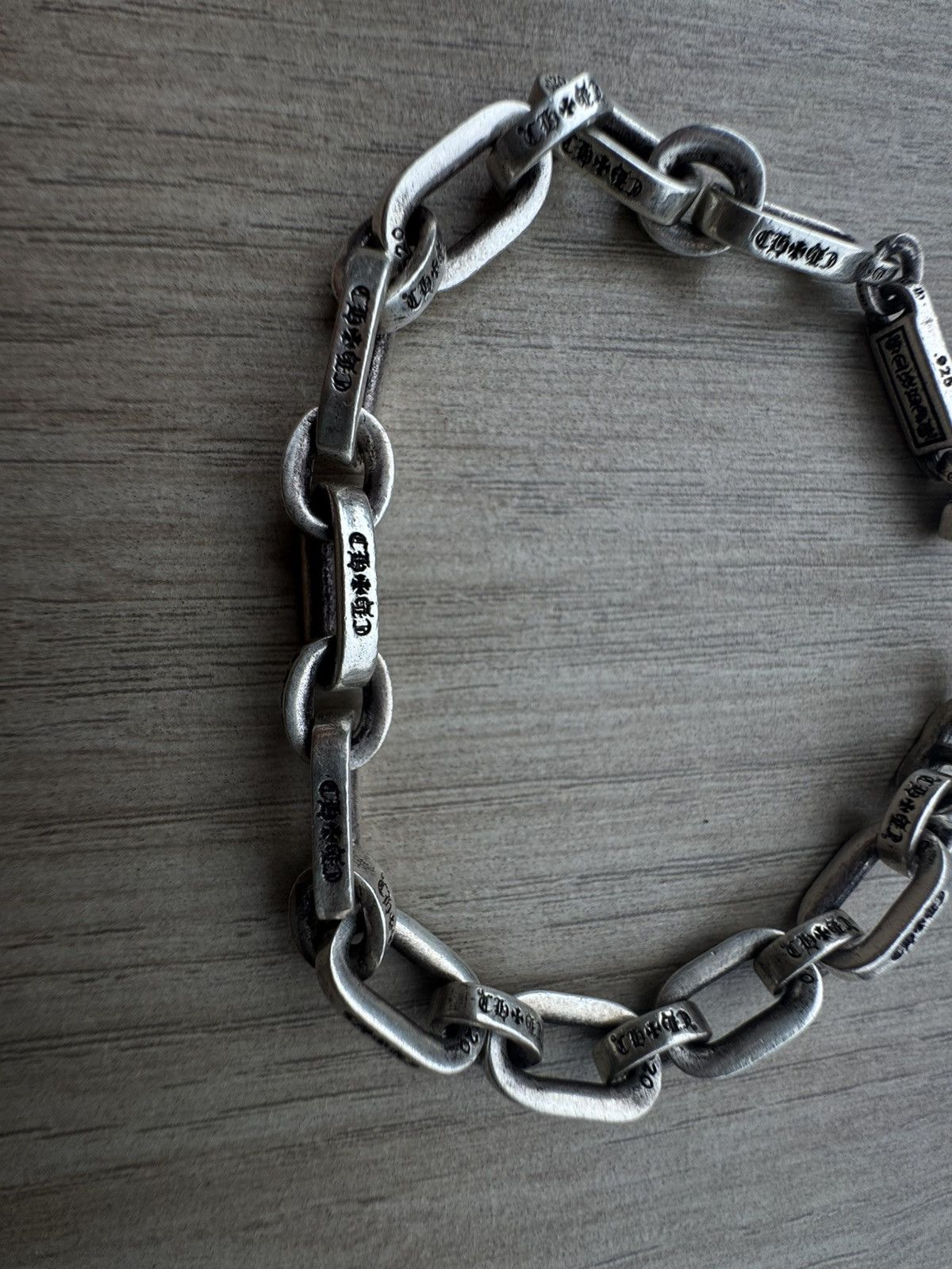 Chrome Hearts *RARE* T Link Paper Chain Bracelet Size ONE SIZE - 5 Thumbnail