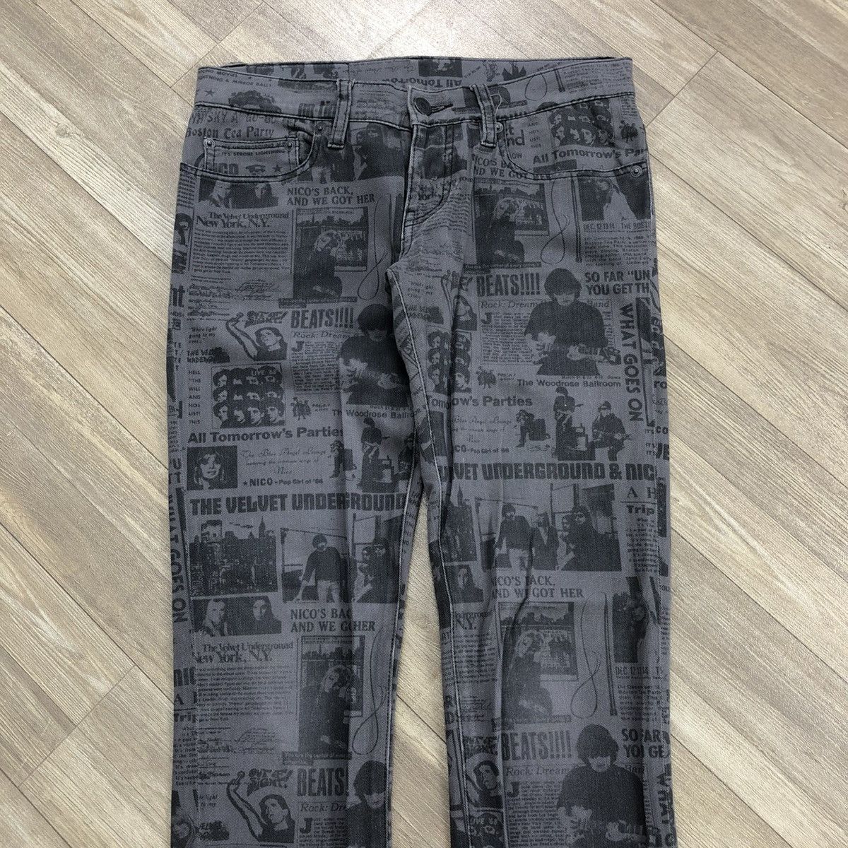 Hysteric Glamour 2000s Hysteric Glamour The Velvet Underground Jeans Size US 28 / EU 44 - 2 Thumbnail