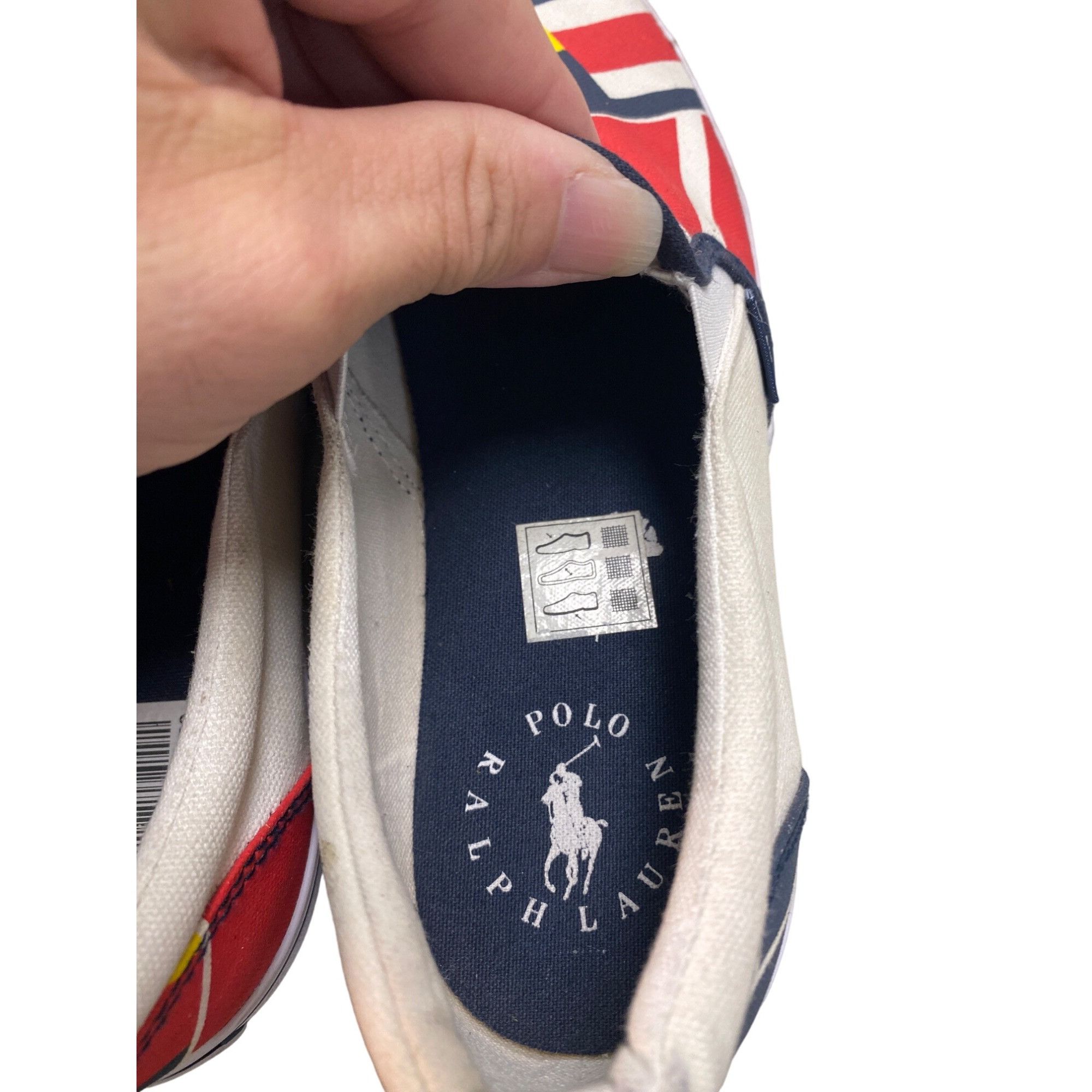 Polo Ralph Lauren Polo multicolor shoes sneakers loafers size 6.5 SKU 563 Size US 6.5 / IT 36.5 - 7 Thumbnail