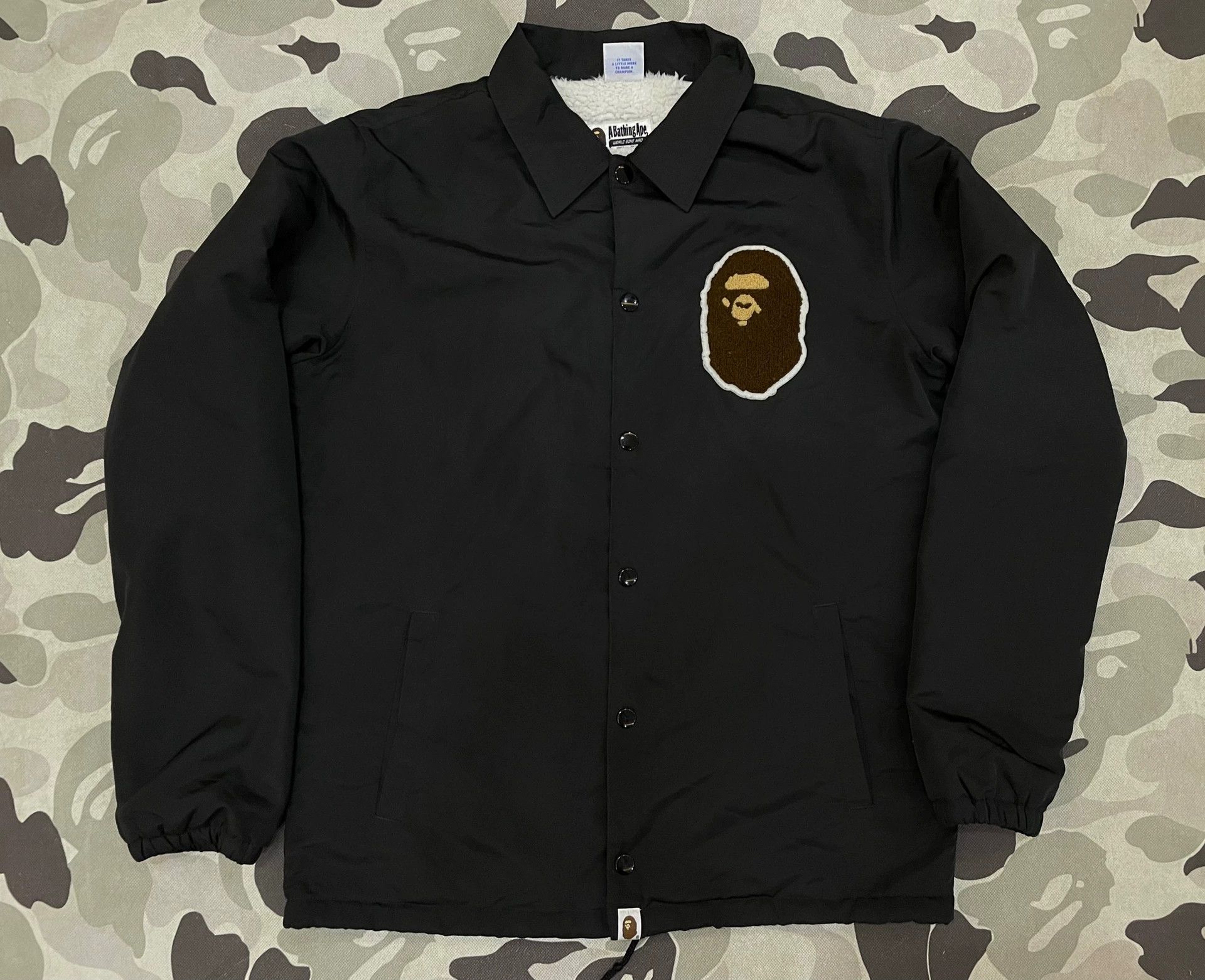 Bape Bape Shark Jacket Outerwear Casual Size US L / EU 52-54 / 3 - 1 Thumbnail