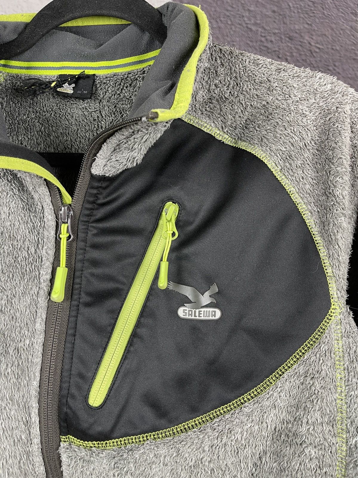 Vintage Salewa vintage Loft M jacket deep pile fleece Size US L / EU 52-54 / 3 - 8 Thumbnail