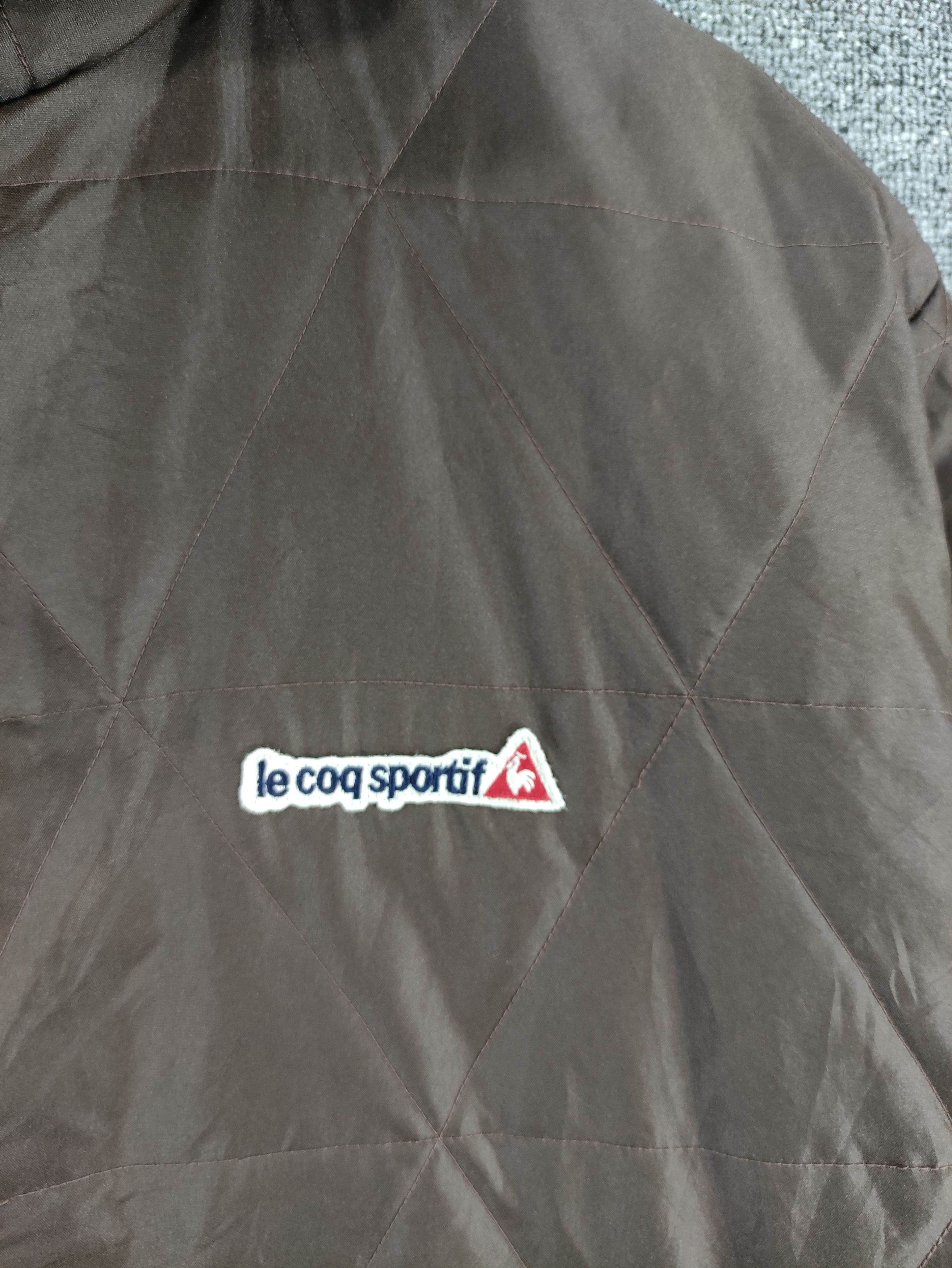 Le Coq Sportif Vintage Le Coq Sportif Quilted Hoodie Jacket Zipper Size US XL / EU 56 / 4 - 2 Thumbnail