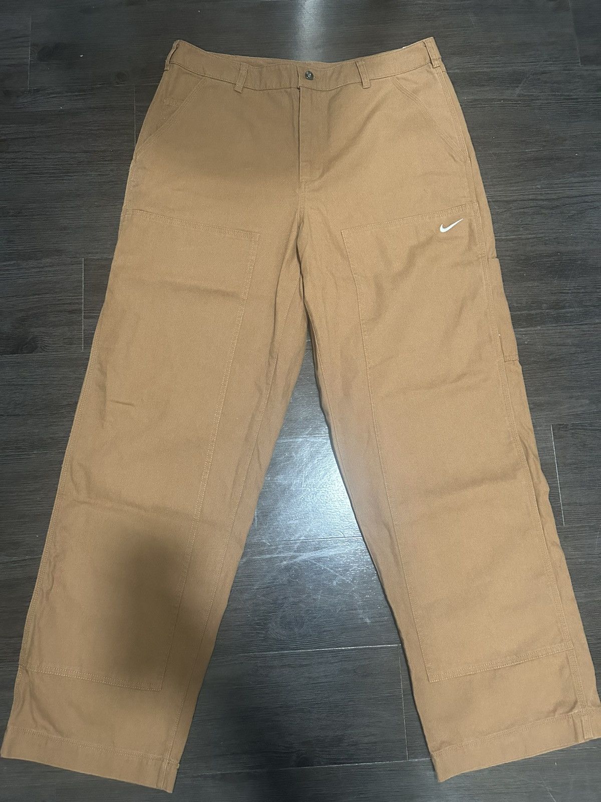 Nike Tan Nike Cargo Pants Size US 34 / EU 50 - 1 Thumbnail