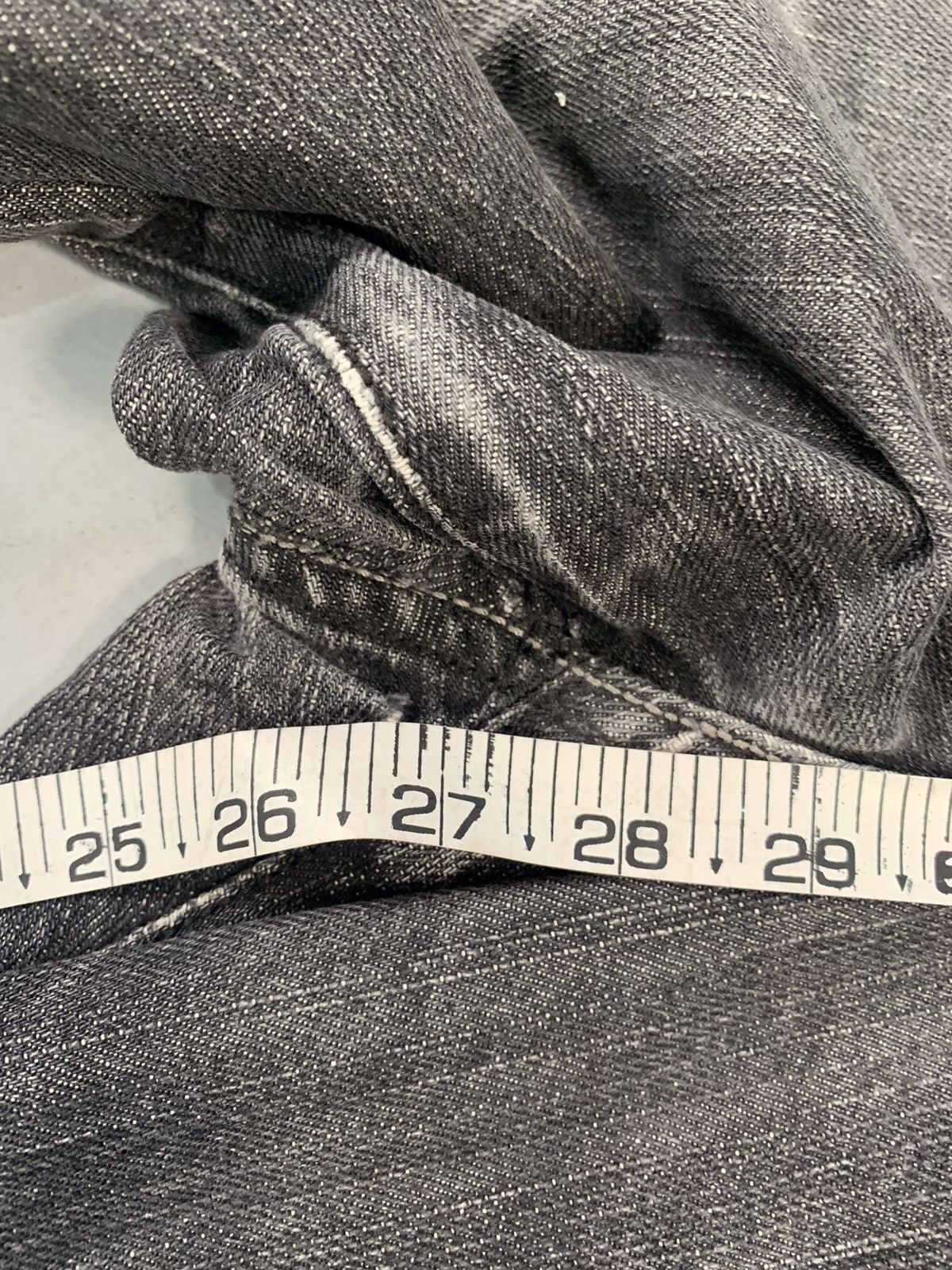 Vintage Vintage Evisu inspired SpellOut printed denim Size US 38 / EU 54 - 14 Thumbnail