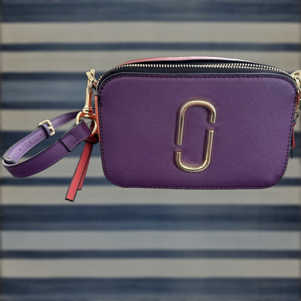 Marc Jacobs MARC JACOBS Medium Multicolor Limited Edition Snapshot Bag - Casual Travel Style - Women’s Size ONE SIZE - 1 Thumbnail
